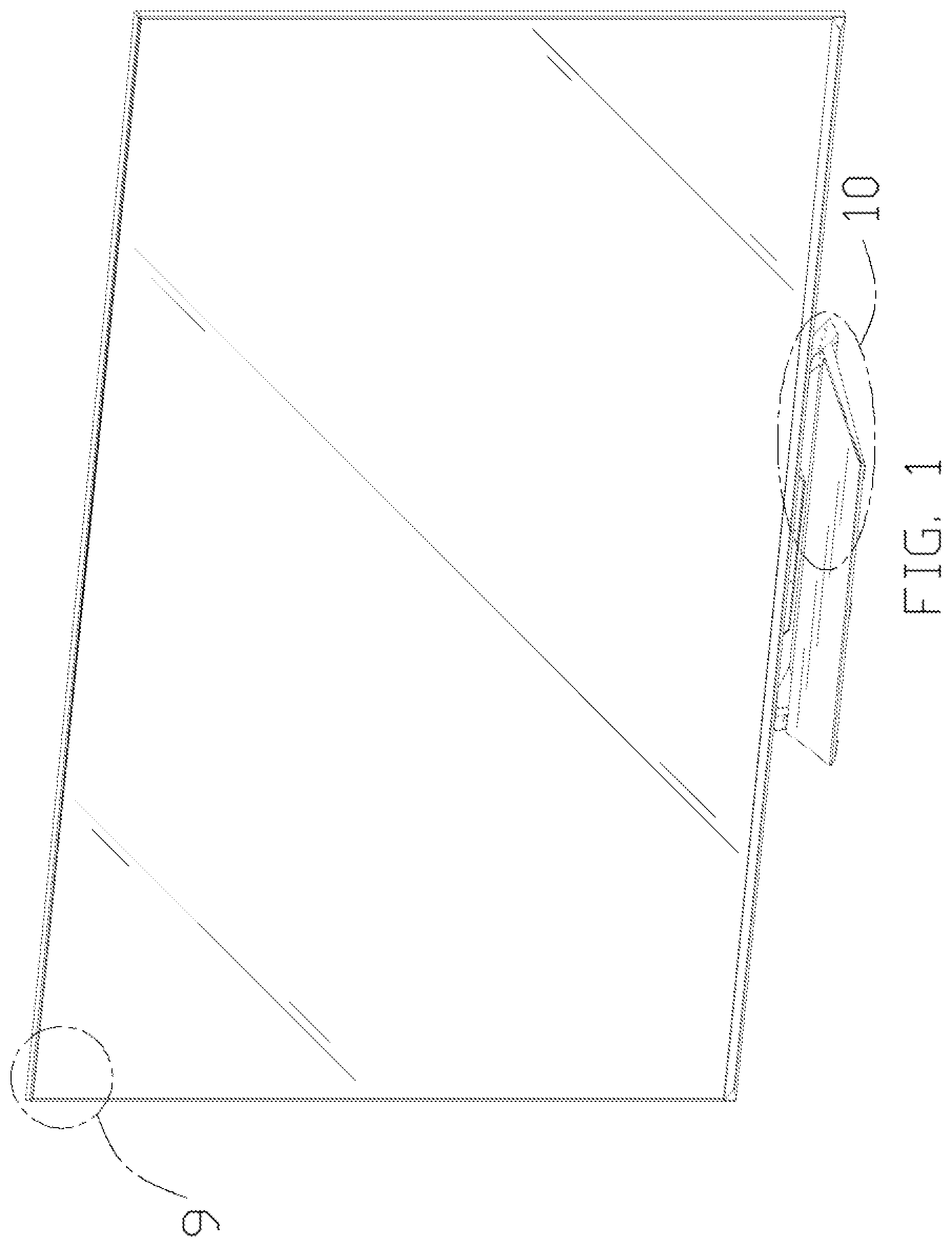 Patent USD1000402 — Television — Figure 1