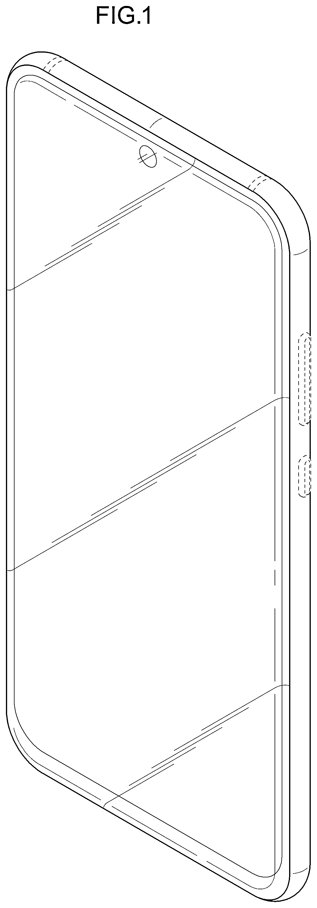 Patent USD1000404 — Electronic device — Figure 1