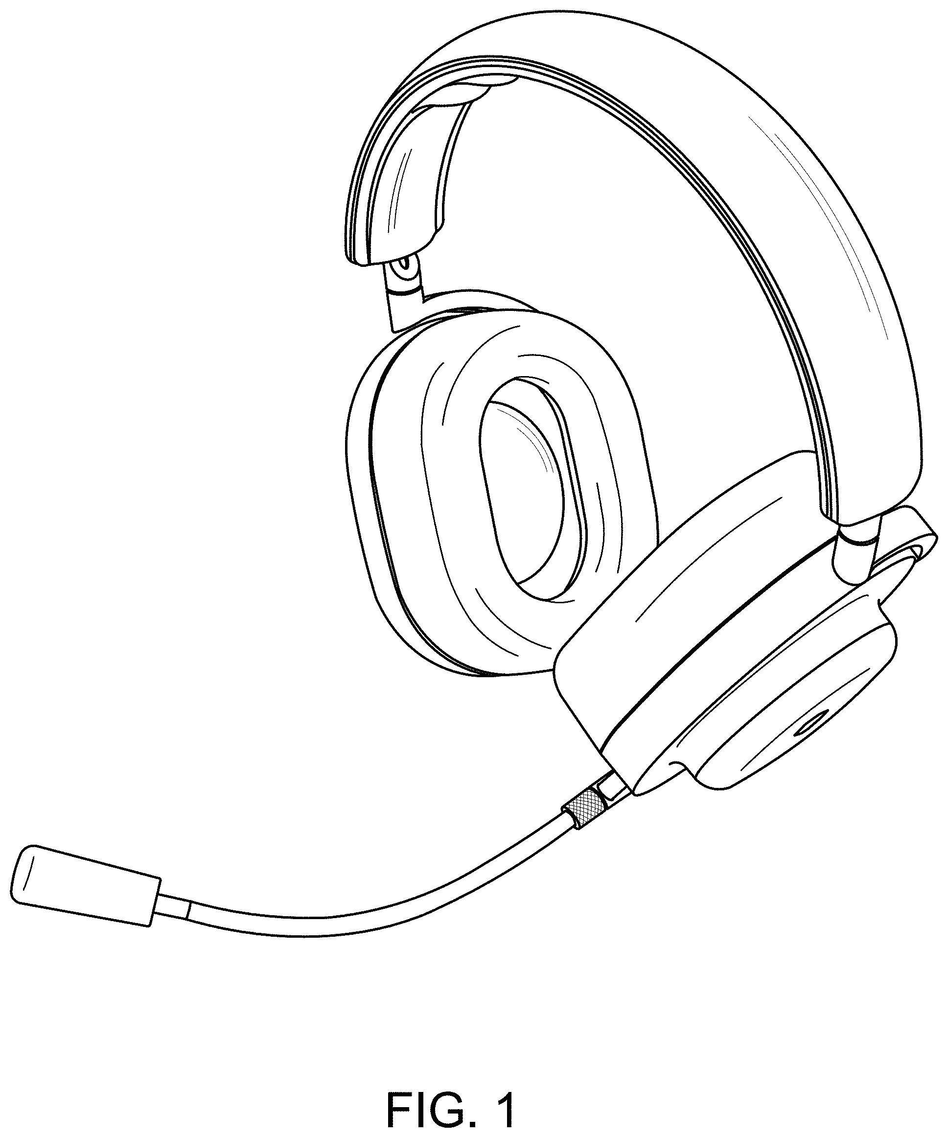 Patent USD1000416 — Wireless headphones — Figure 1
