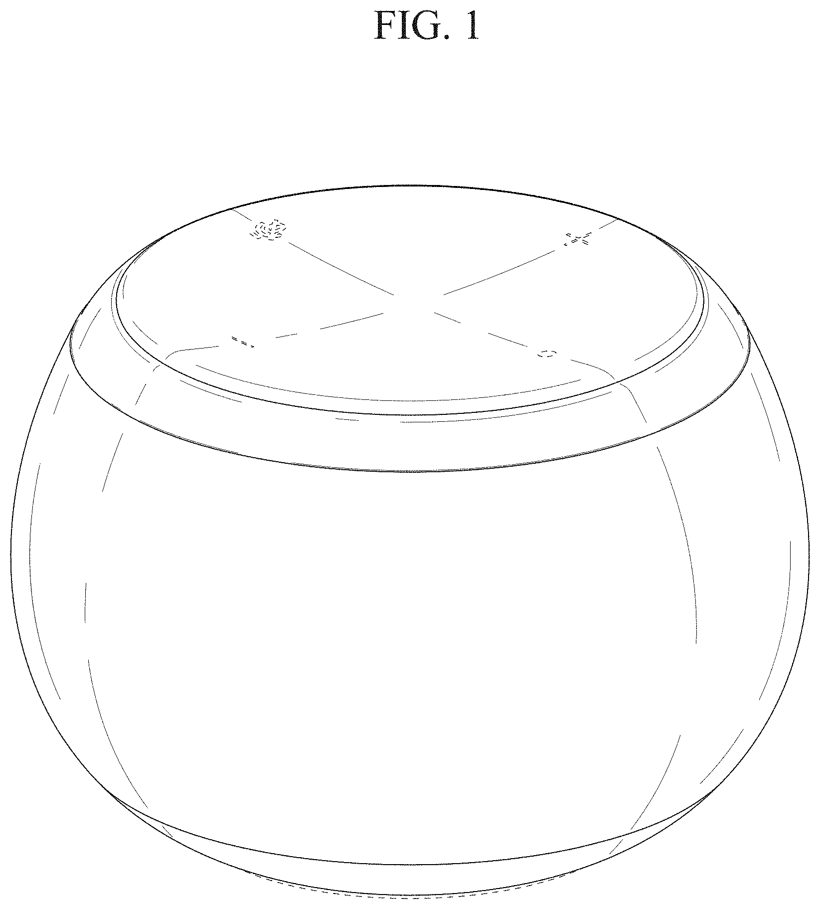 Patent USD1000421 — Speaker — Figure 1