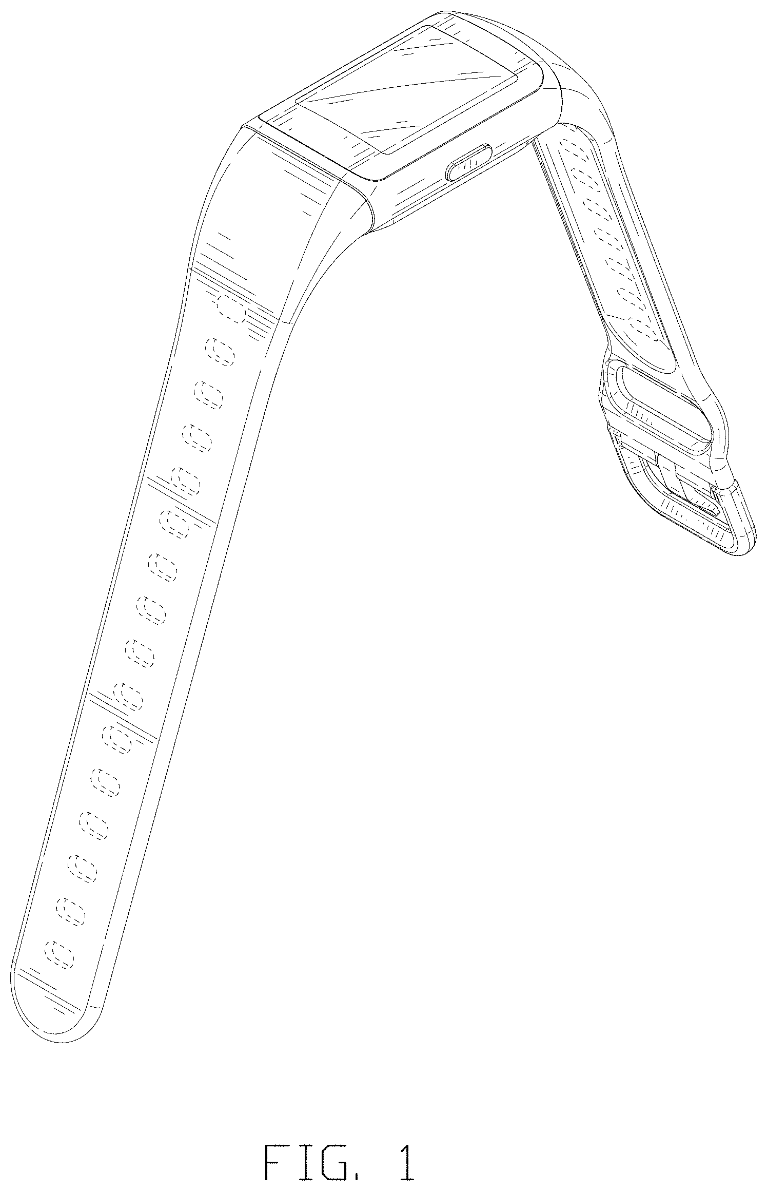 Patent USD1000433 Figure 1 – Smartwatch