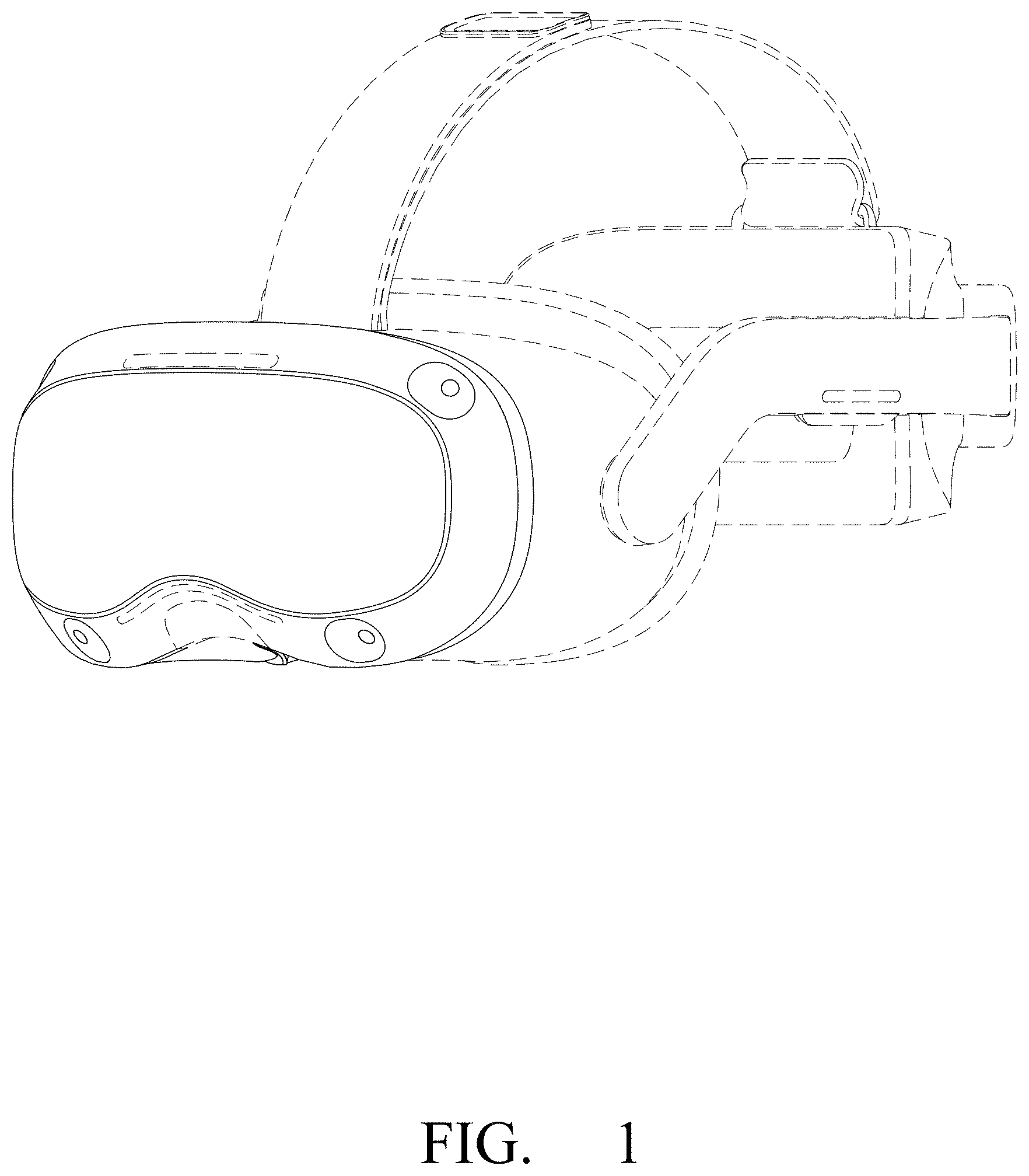 Patent USD1000437 — Display device — Figure 1