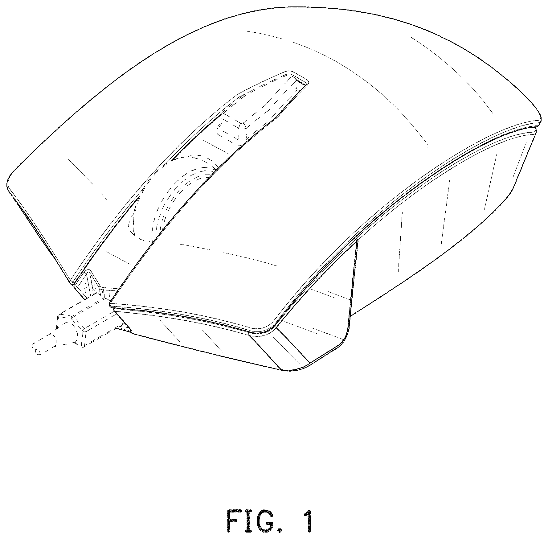 Patent USD1000444 — Mouse — Figure 1