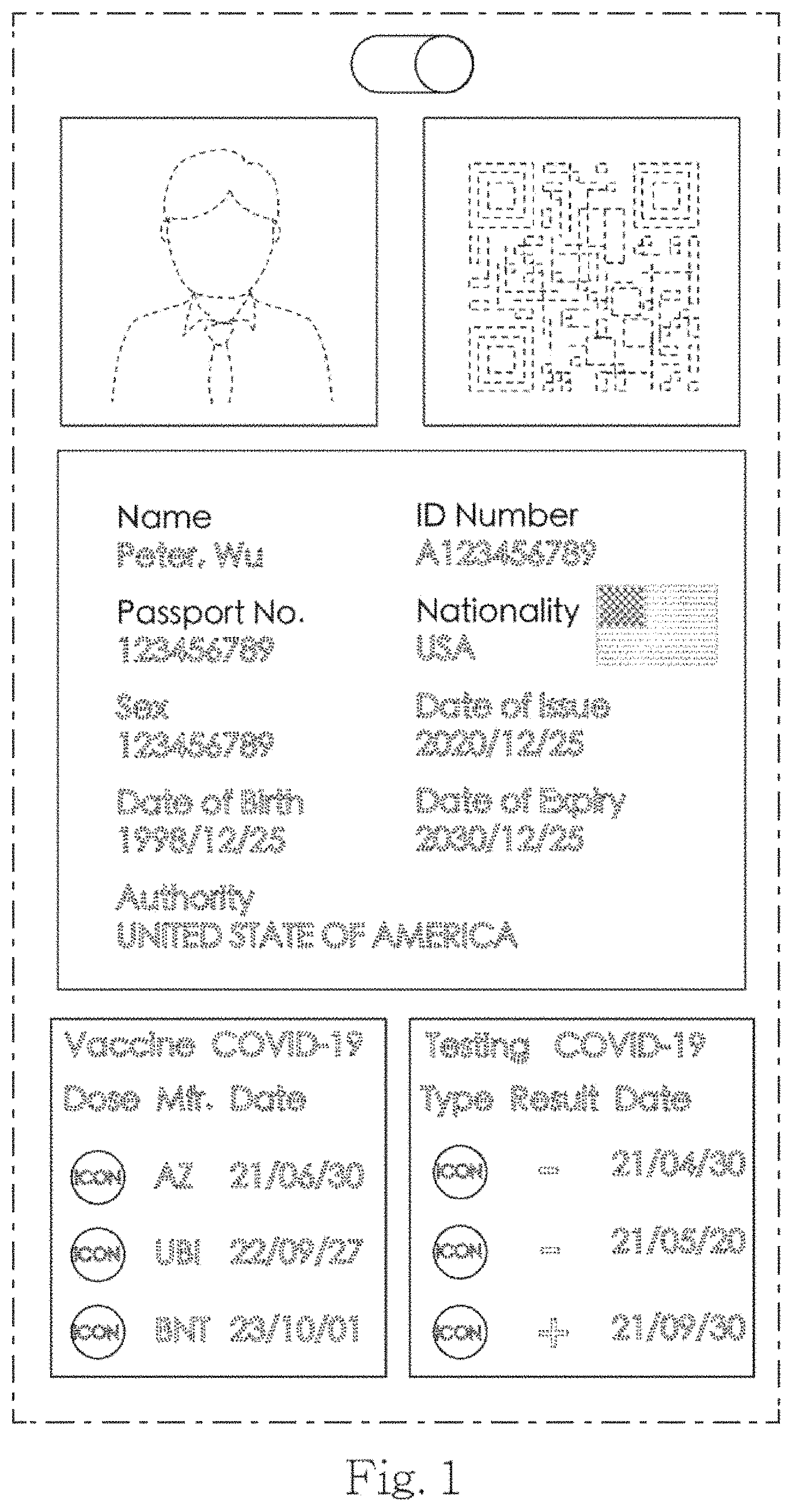 Patent USD1000458 — Display screen or portion thereof with a graphical user interface — Figure 1