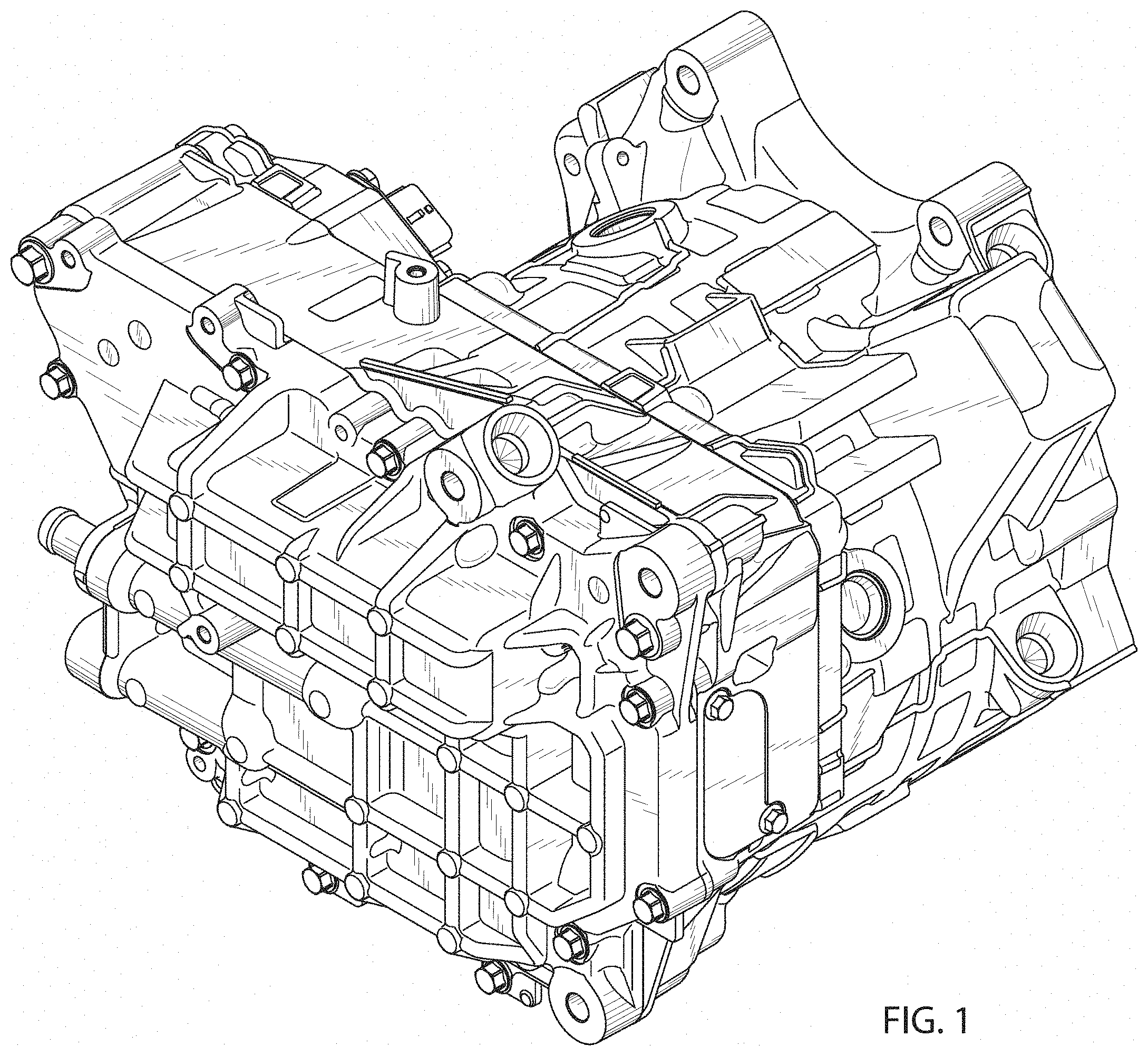 Patent USD1000479 — Rotating machine for vehicle — Figure 1