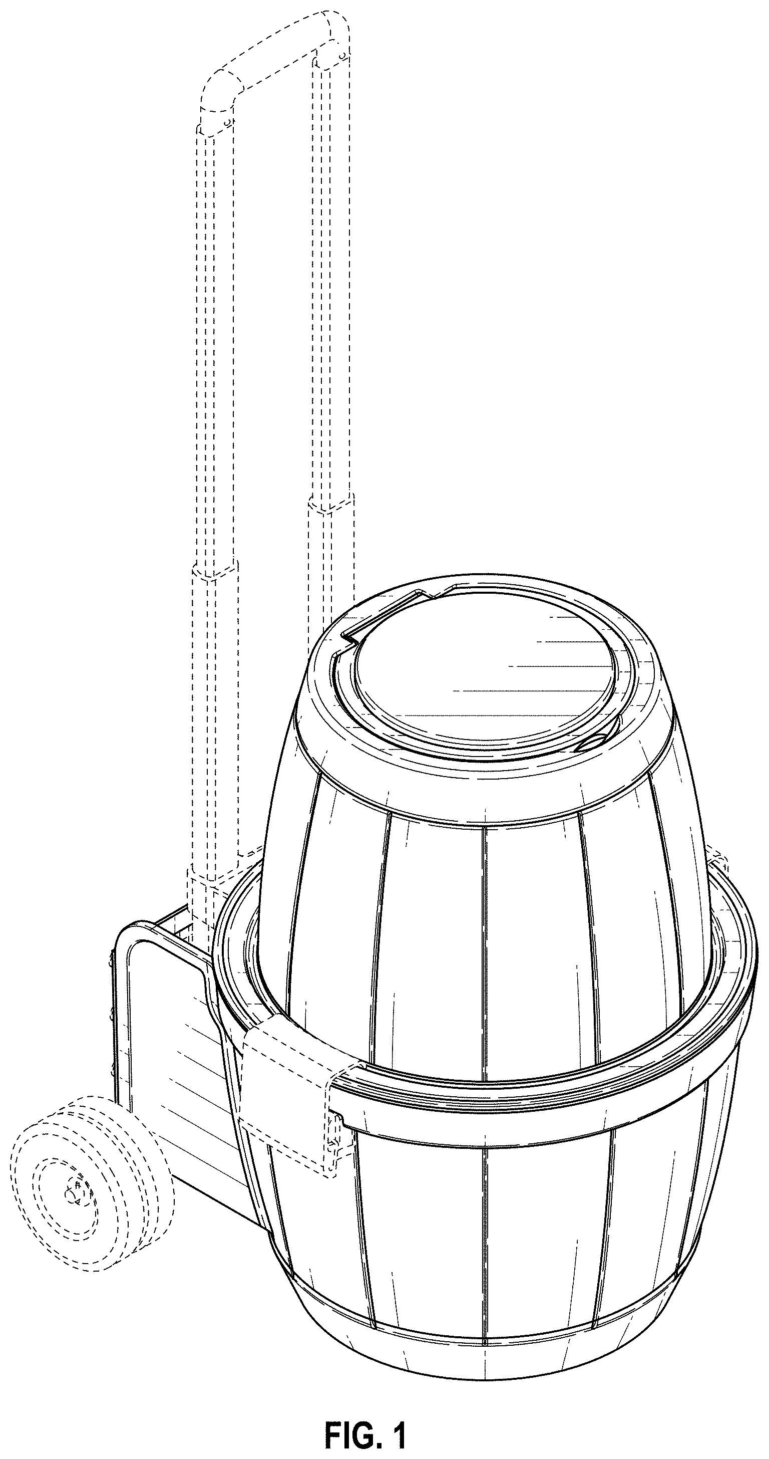 Patent USD1000480 Figure 1 – Portable cooler/ storage container