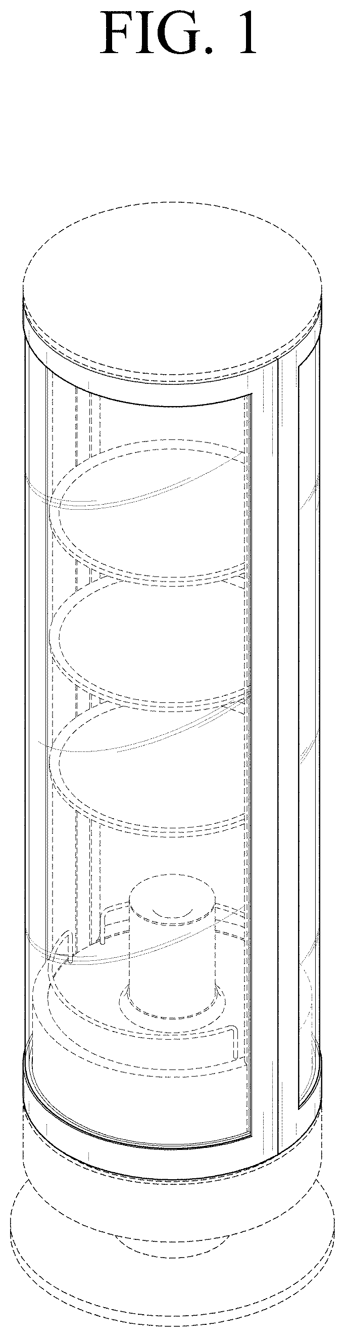 Patent USD1000481 — Refrigerator — Figure 1