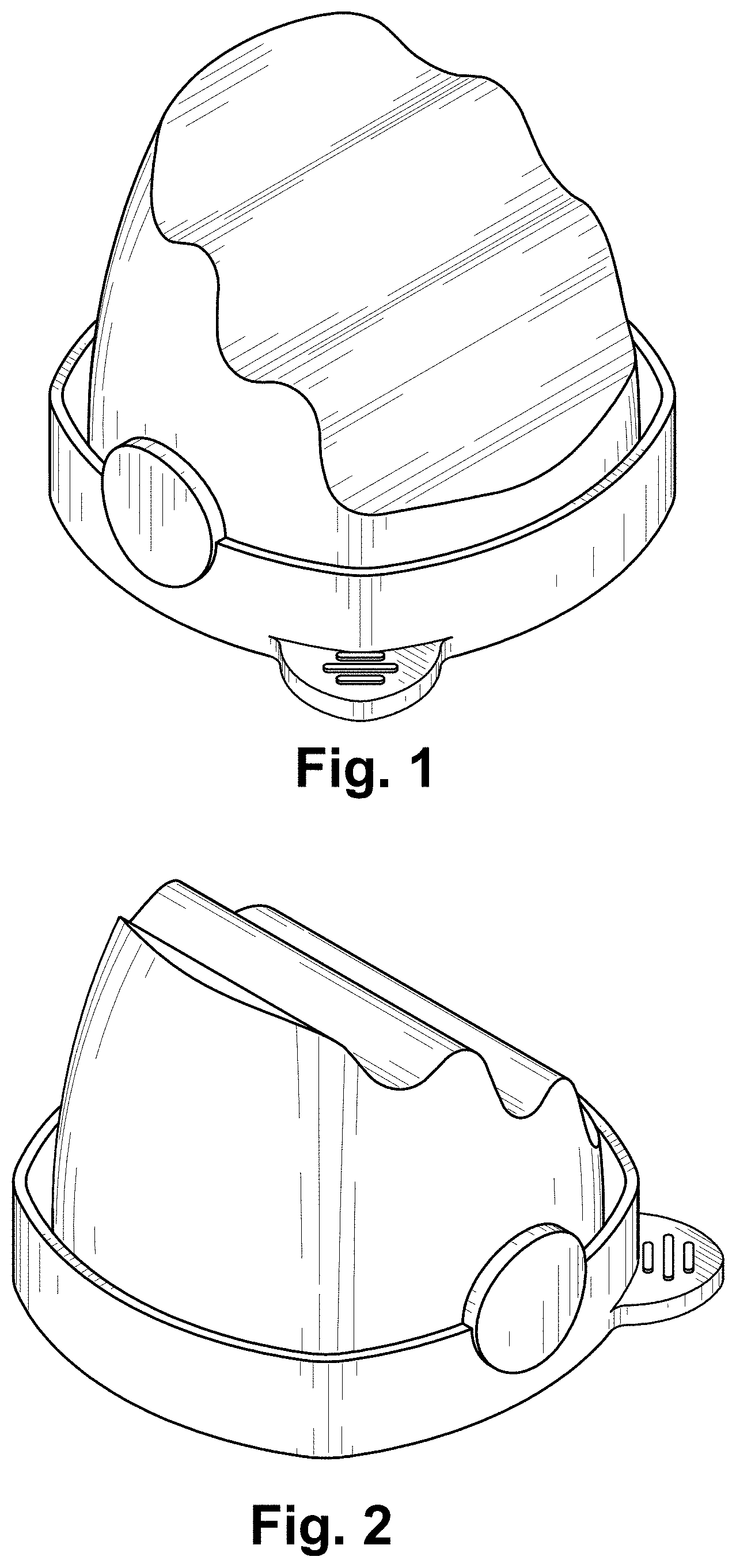 Patent USD1000486 Figure 1 – Ice mold wedge