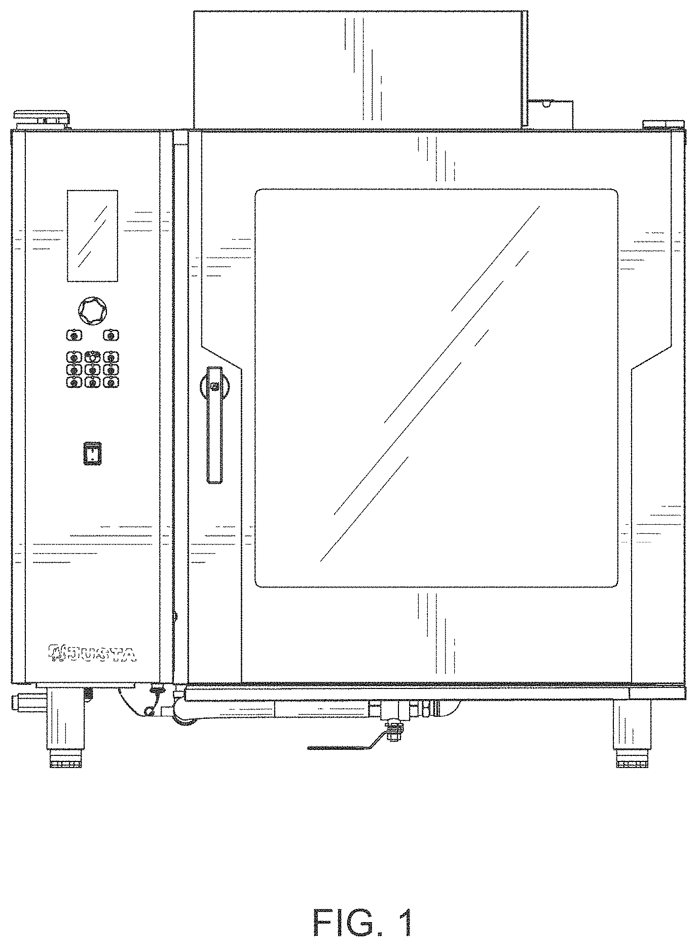 Patent USD1000494 — Oven — Figure 1