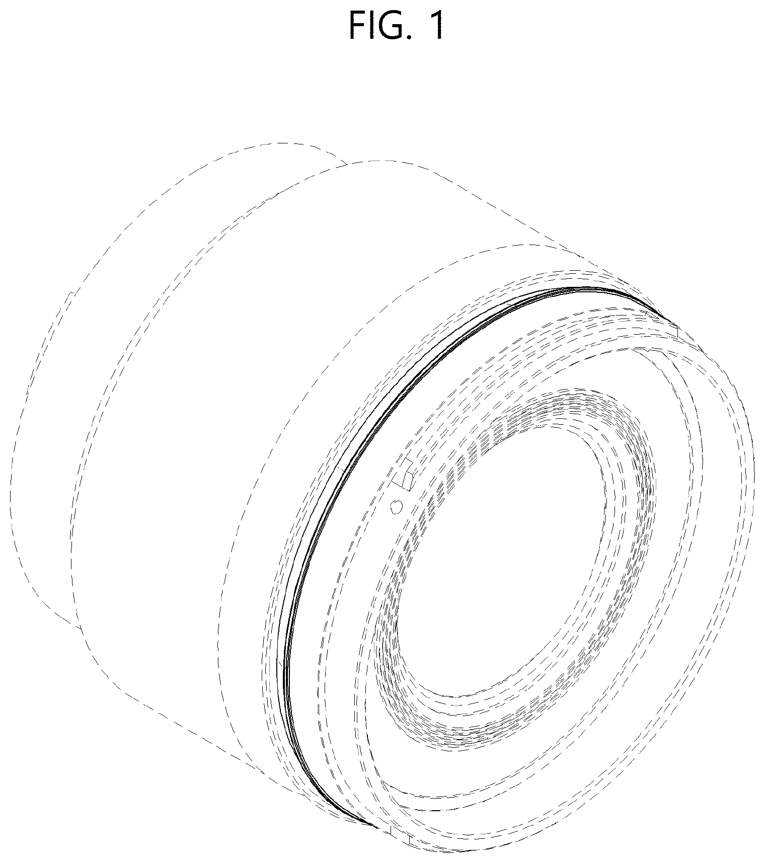 Patent USD1000503 — Interchangeable lens for camera — Figure 1