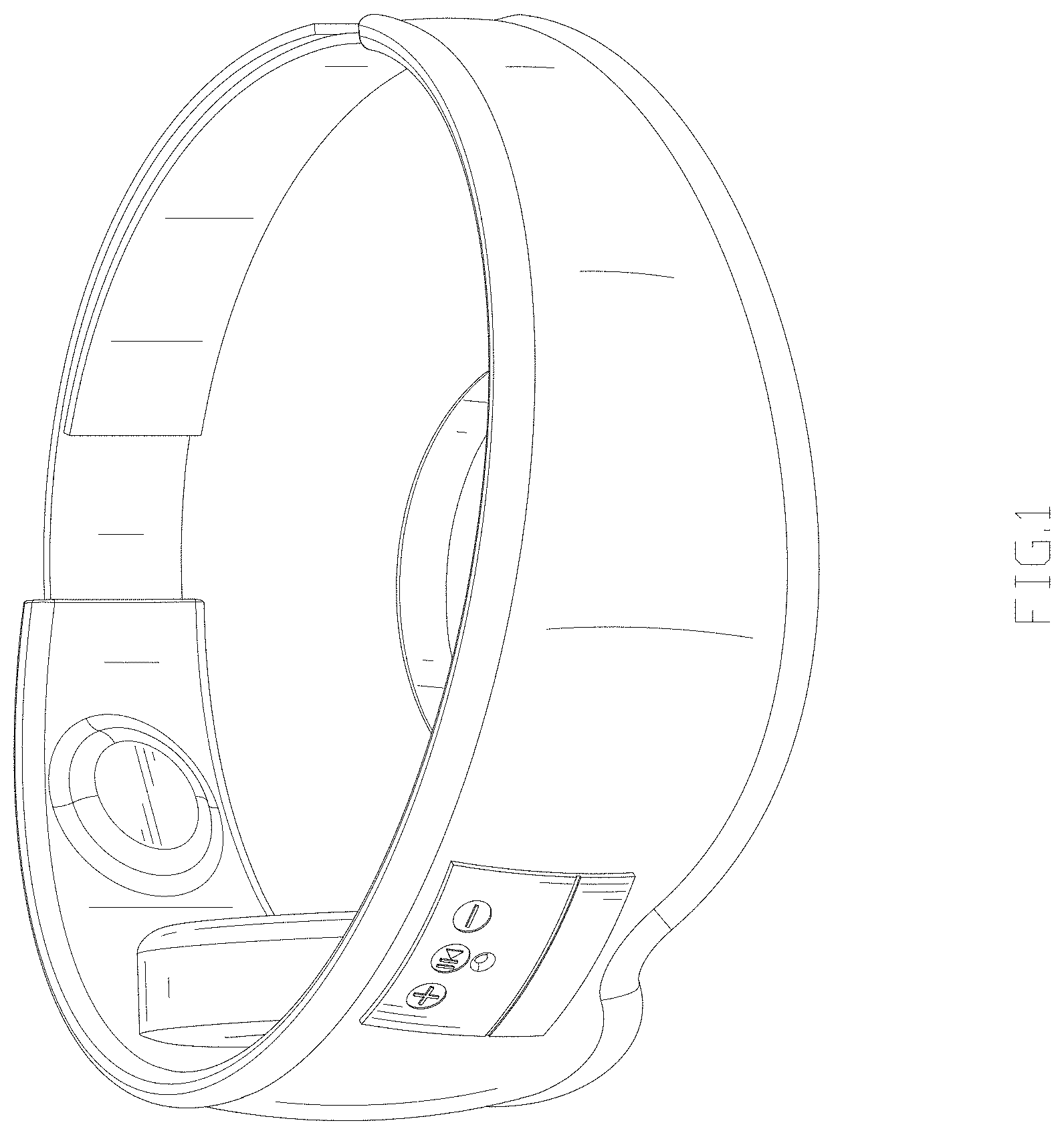 Patent USD1000505 — Eye mask — Figure 1