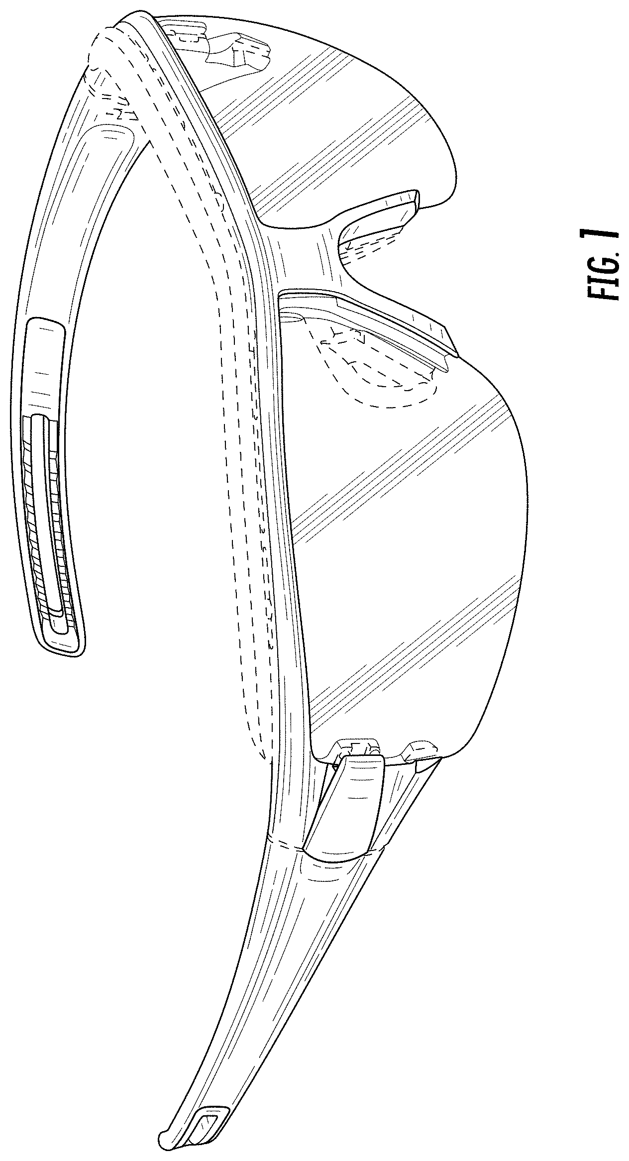 Patent USD1000507 — Eyewear — Figure 1