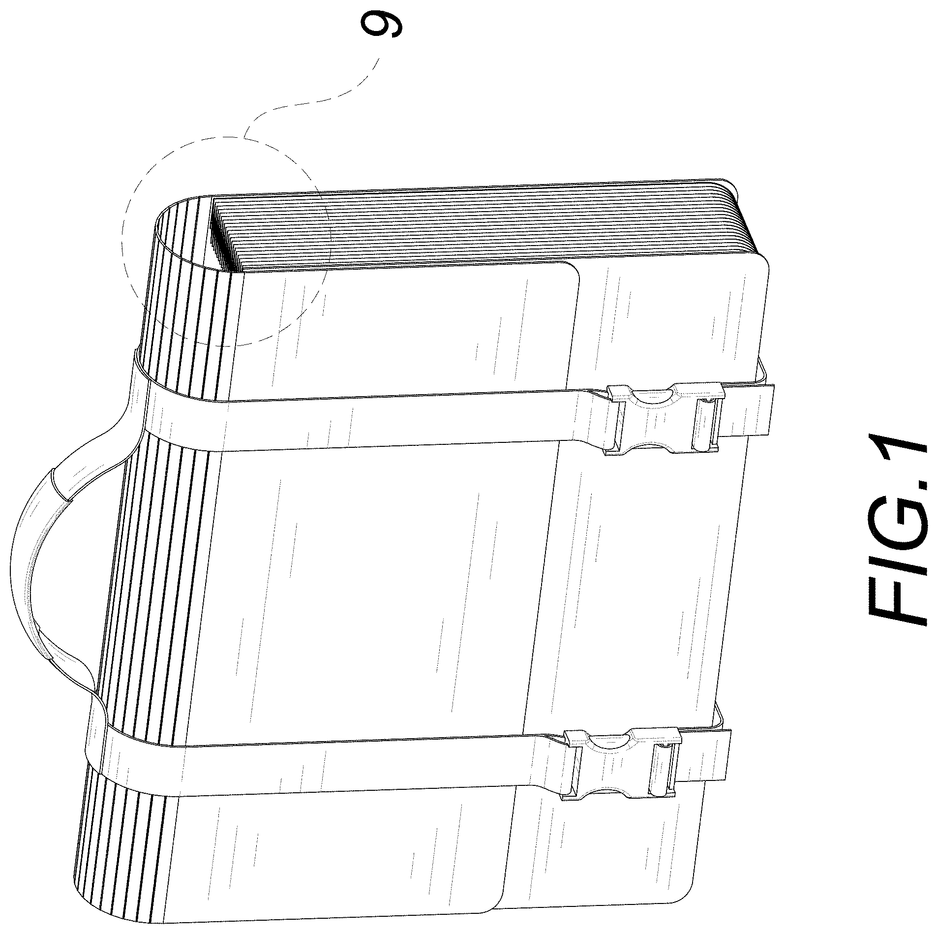 Patent USD1000518 Figure 1 – Folder