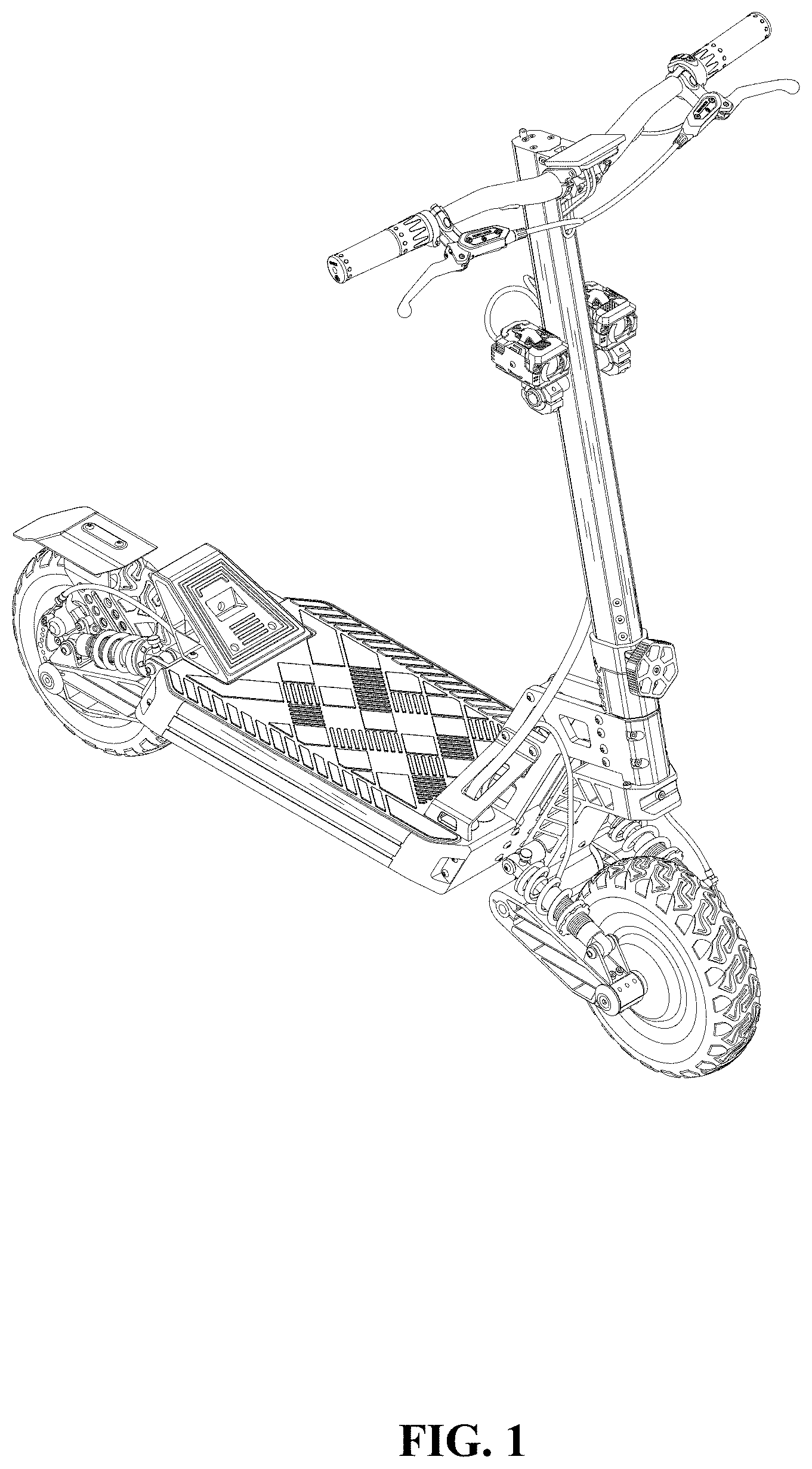 Patent USD1000528 — Multifunctional off-road scooter — Figure 1