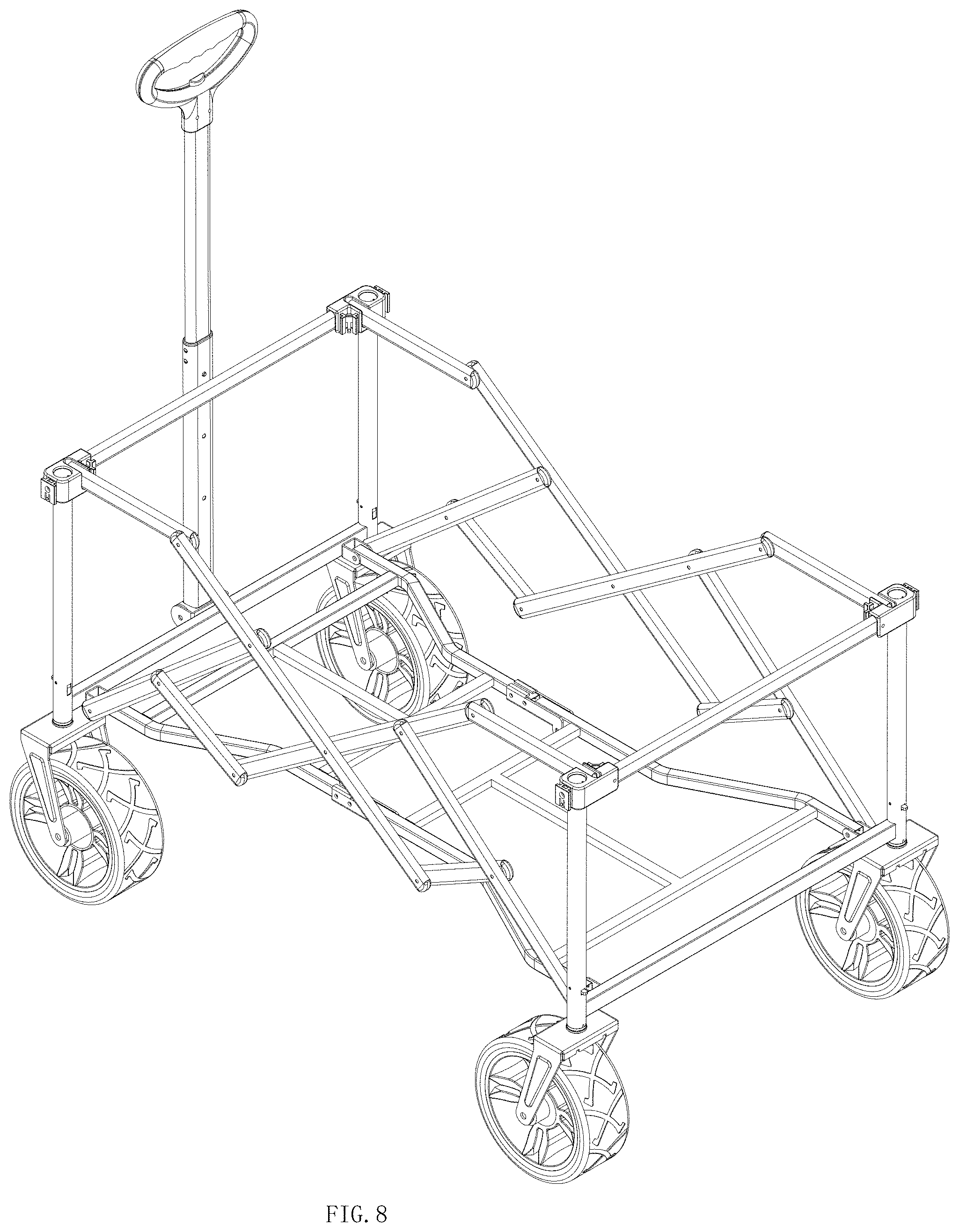 Patent USD1000530 Figure 8 – Camp cart