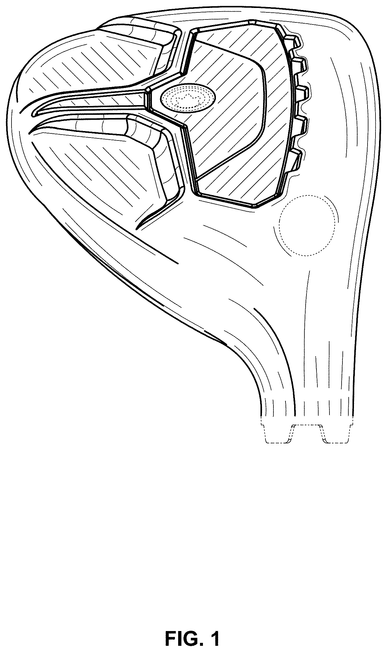 Patent USD1000556 — Golf club head — Figure 1