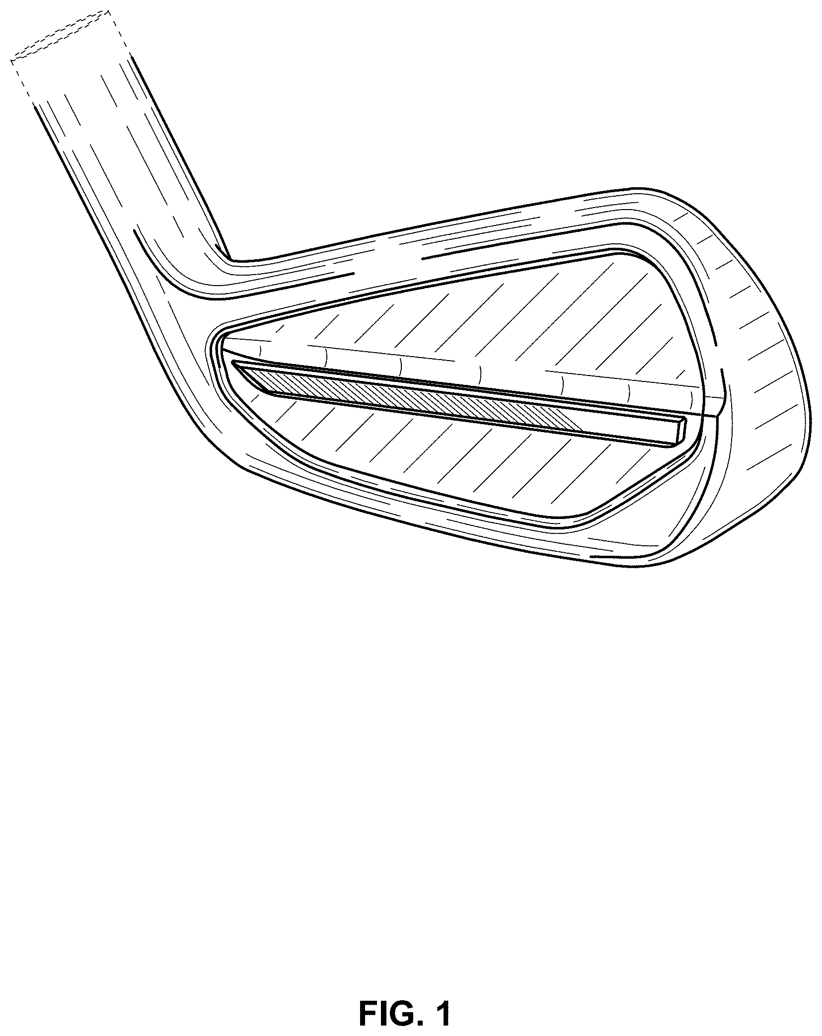 Patent USD1000559 — Iron golf club head — Figure 1