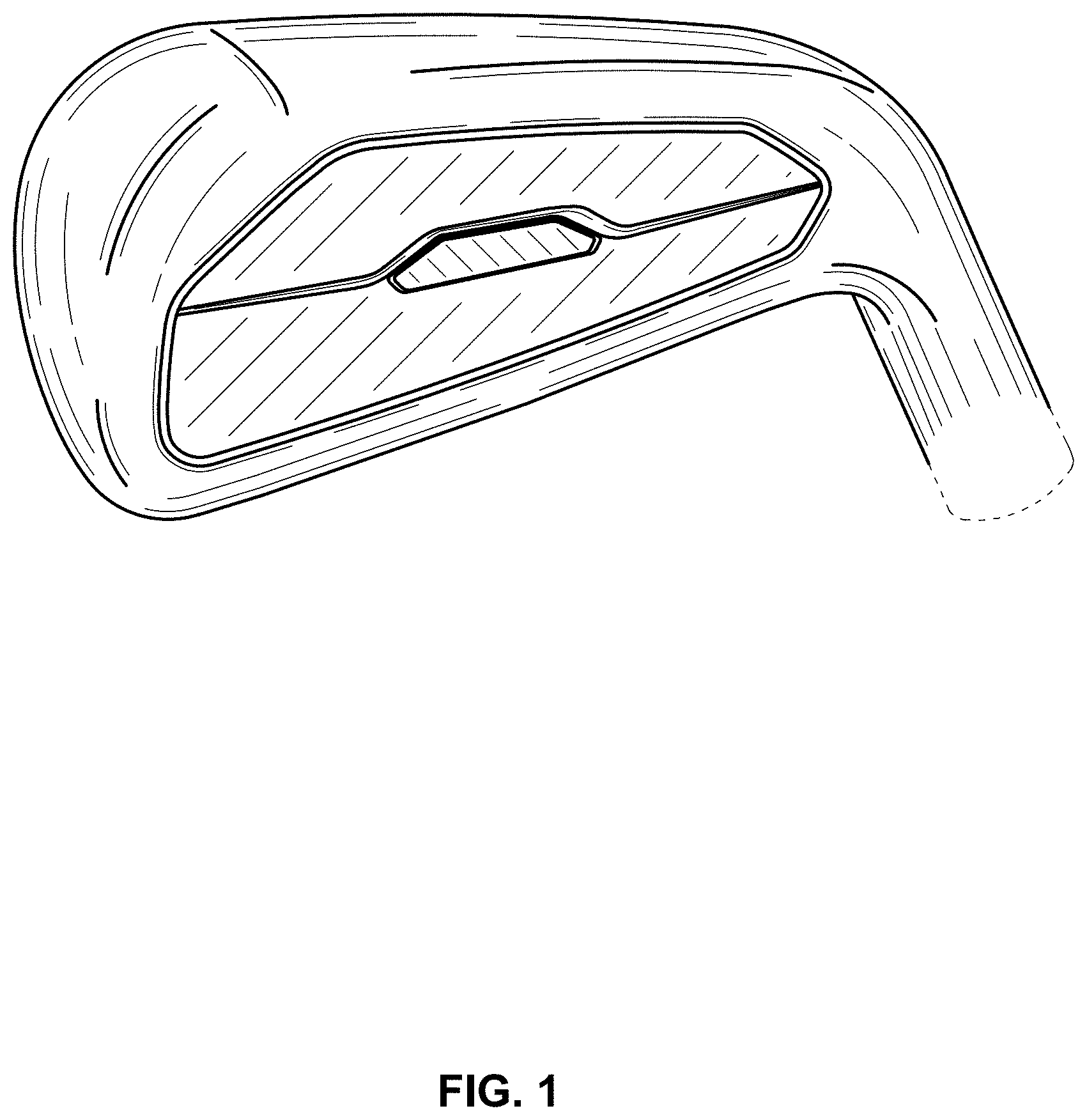 Patent USD1000560 — Iron golf club head — Figure 1