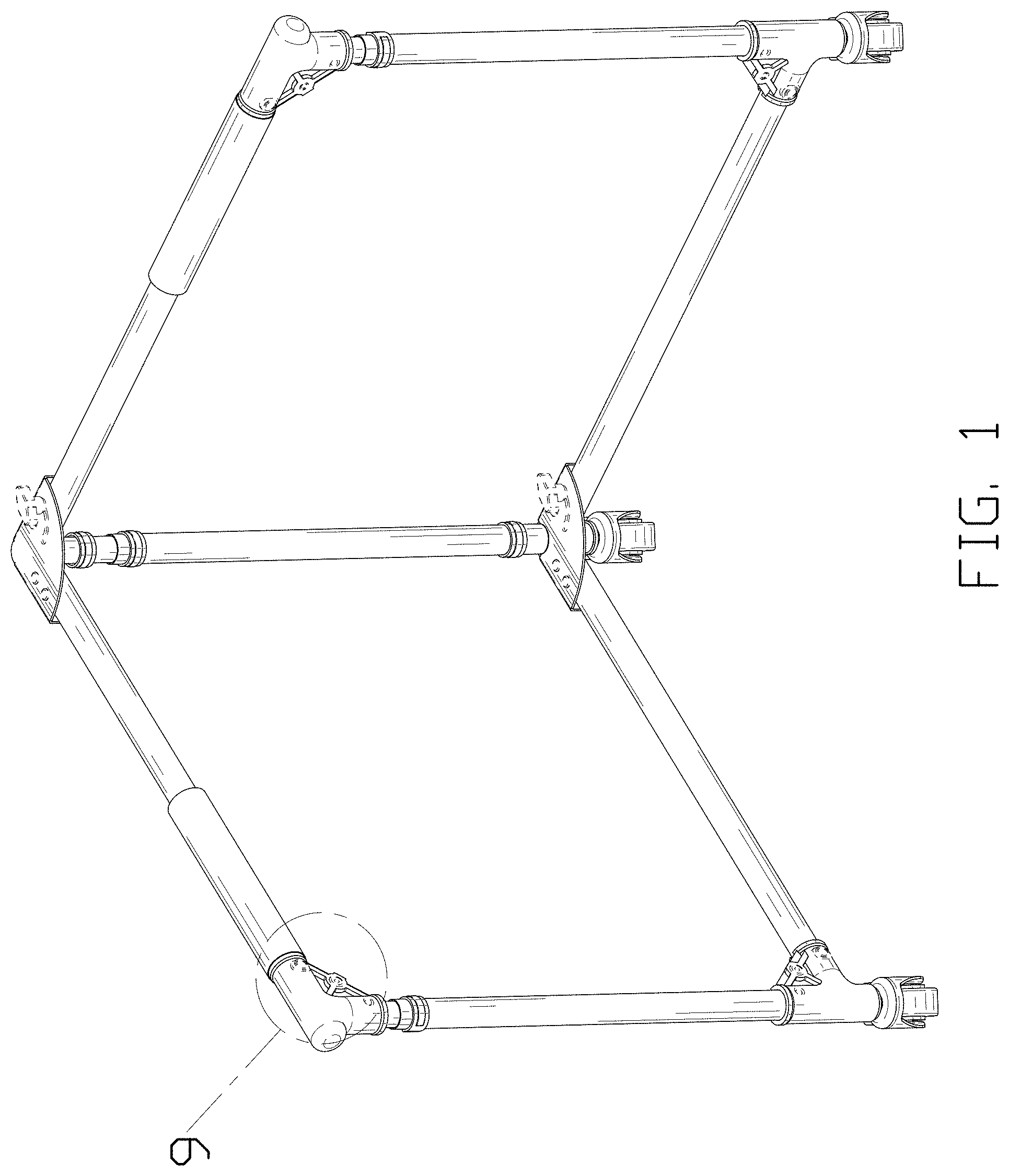 Patent USD1000562 — Roller skate trainer — Figure 1