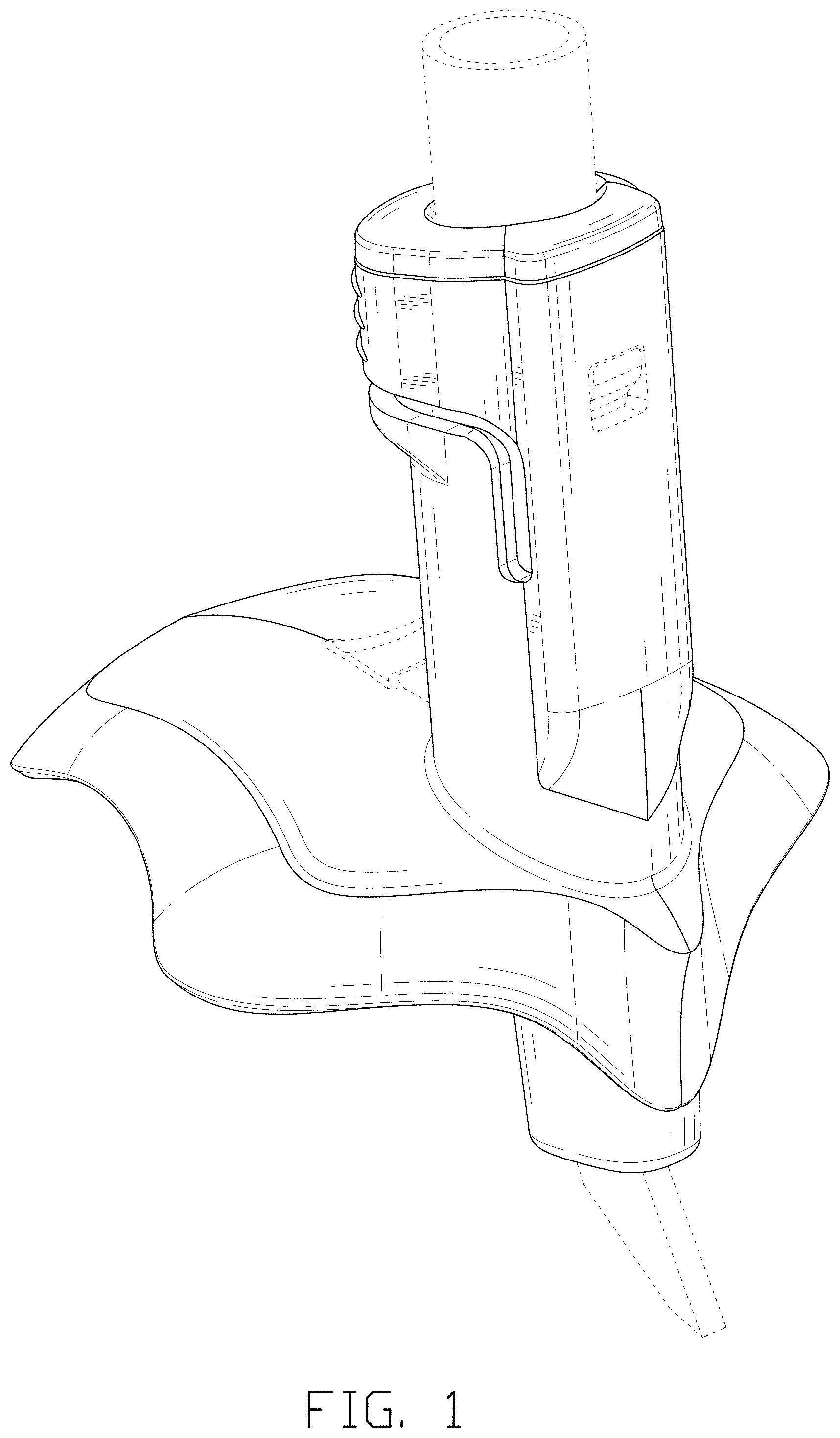 Patent USD1000563 — Ski pole tip — Figure 1
