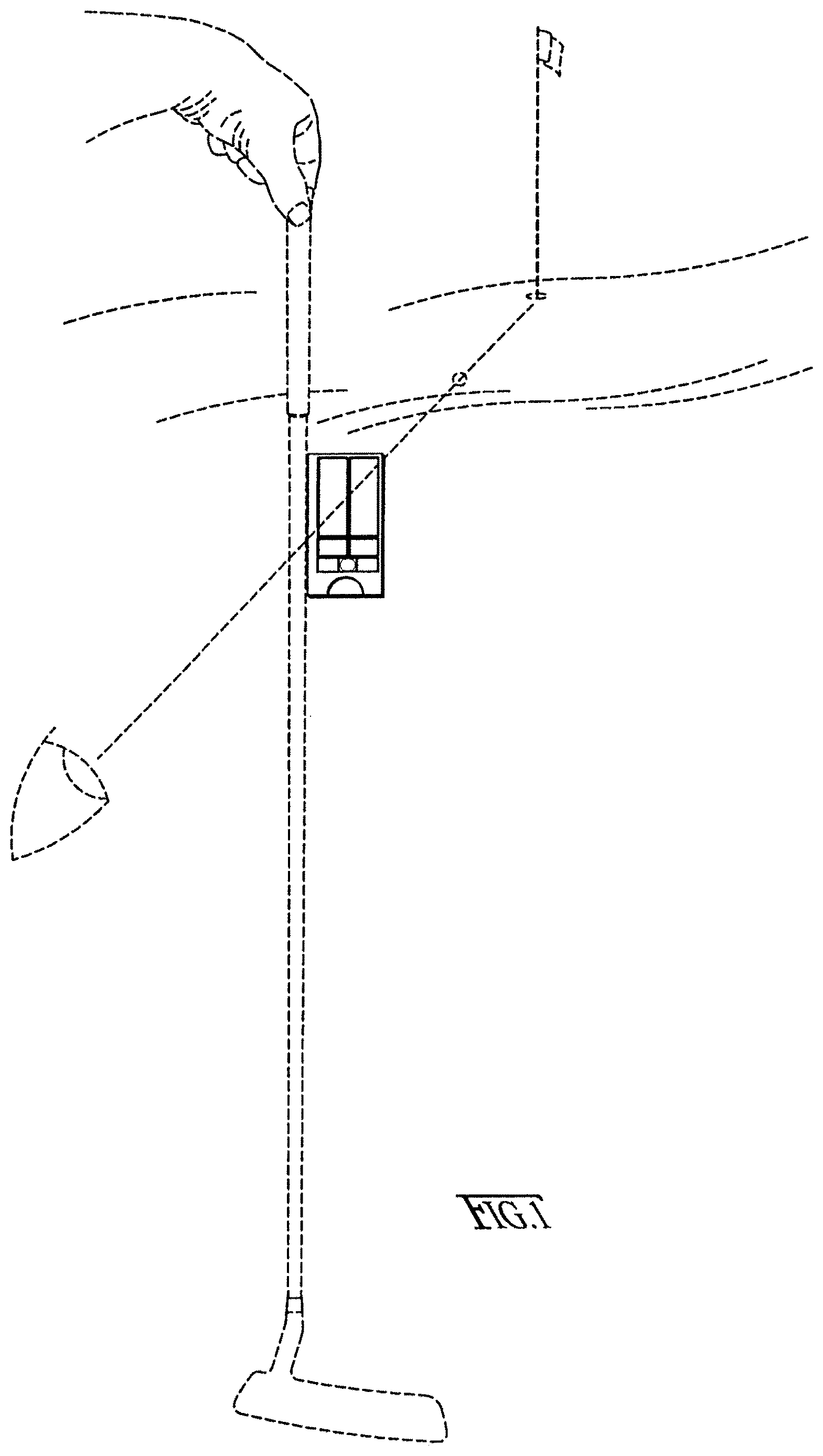Patent USD1000564 — Sighting apparatus for golf — Figure 1