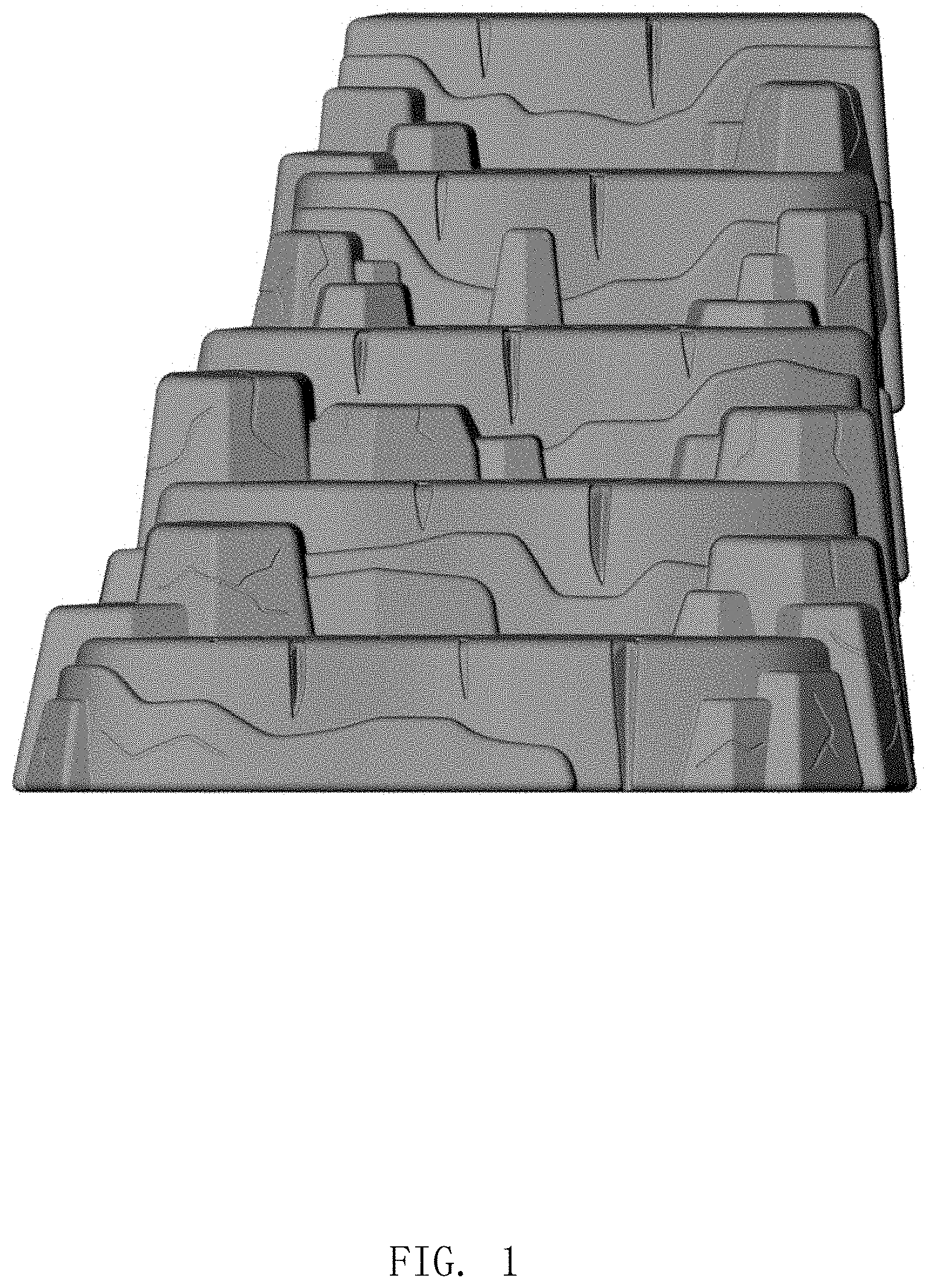 Patent USD1000568 Figure 1 – Climbing frame for children
