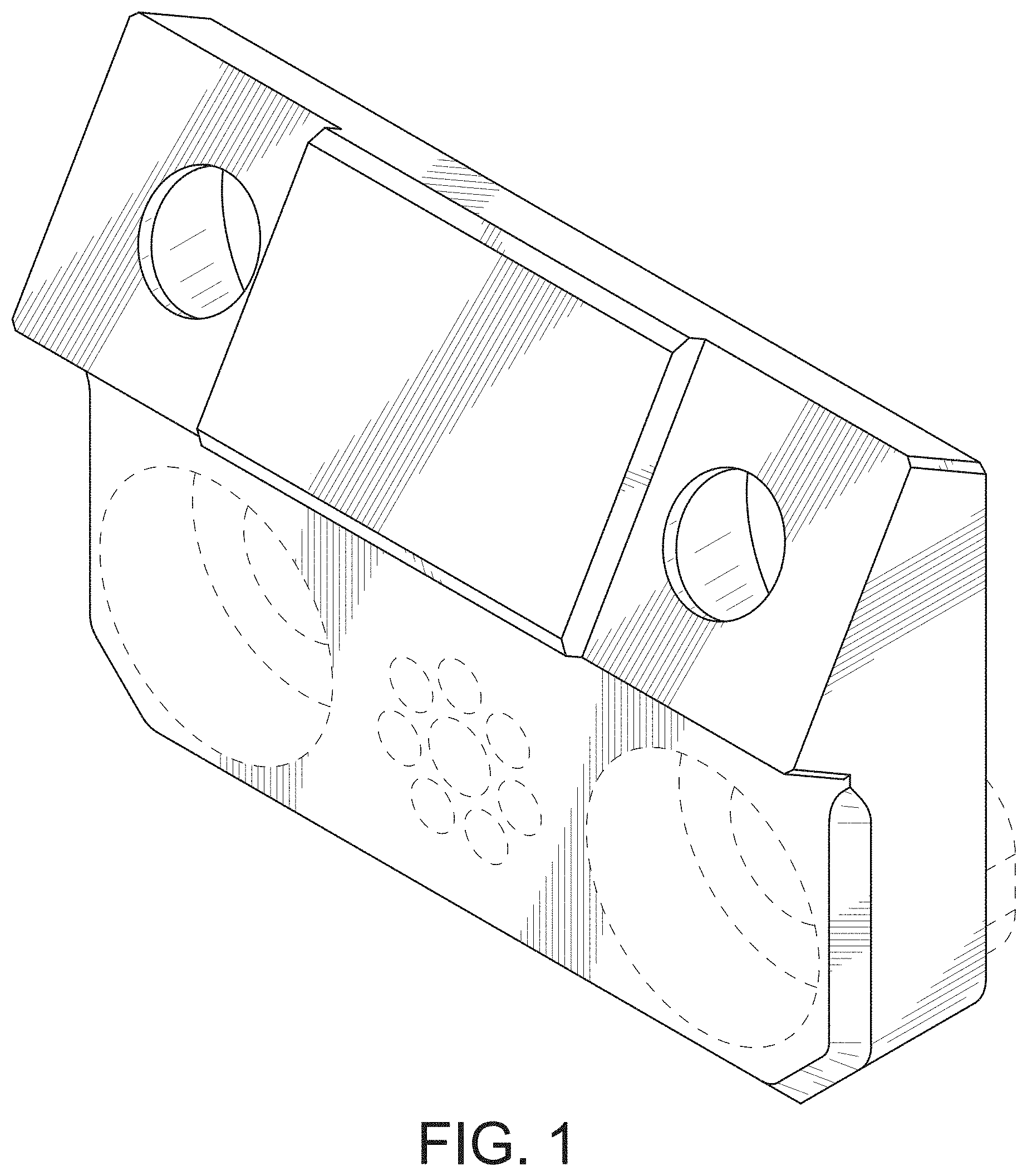 Patent USD1000570 — Side flashlight mount — Figure 1