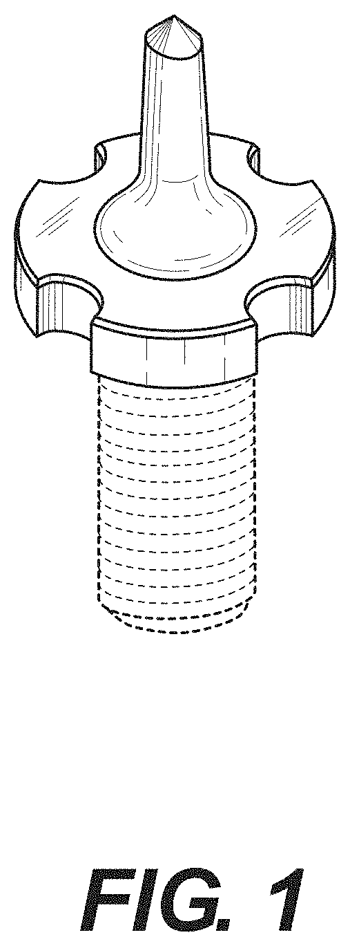 Patent USD1000575 — Front sight — Figure 1