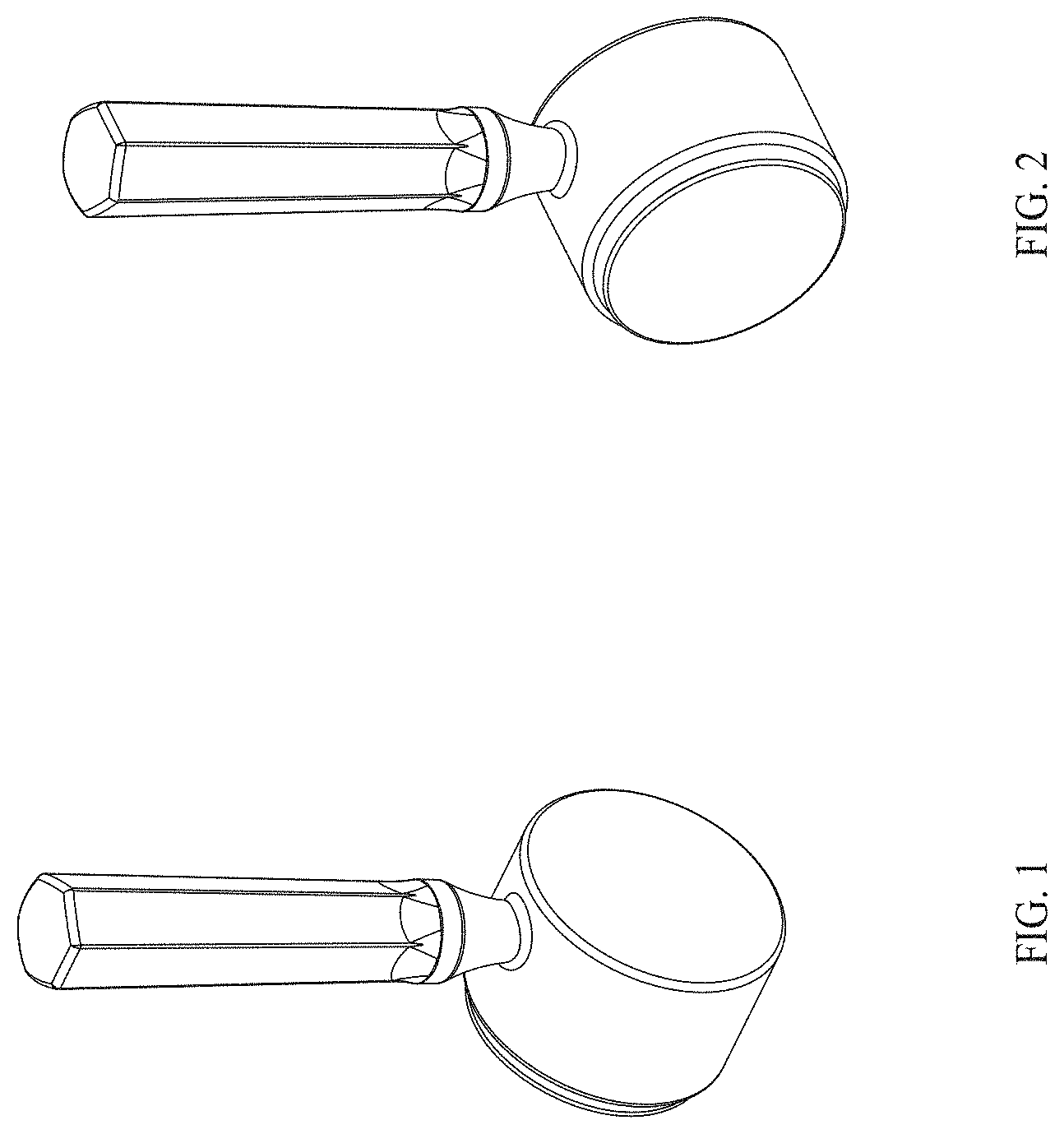 Patent USD1000591 — Faucet handle — Figure 1