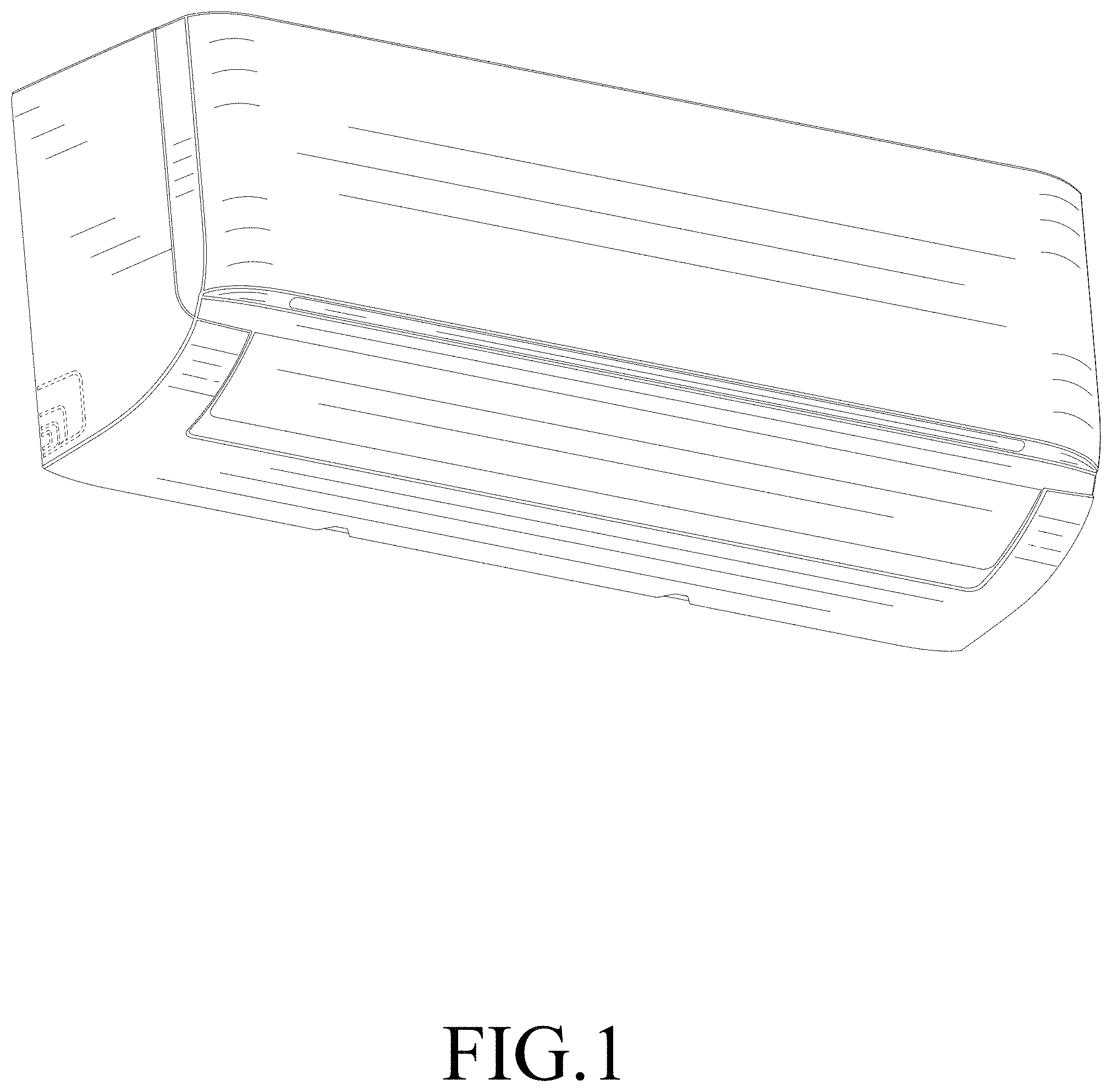 Patent USD1000598 — Air conditioner housing — Figure 1