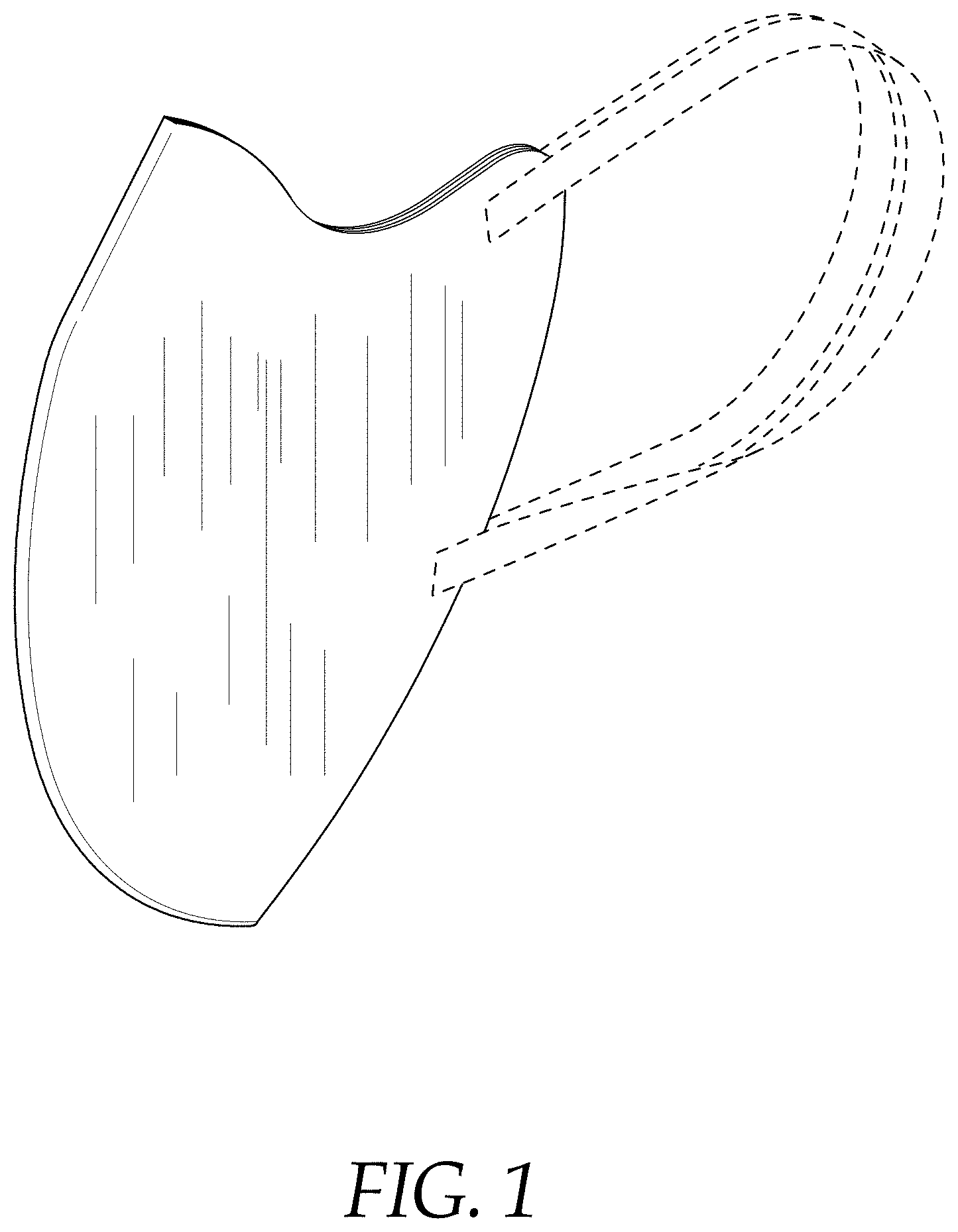 Patent USD1000603 — Mask — Figure 1