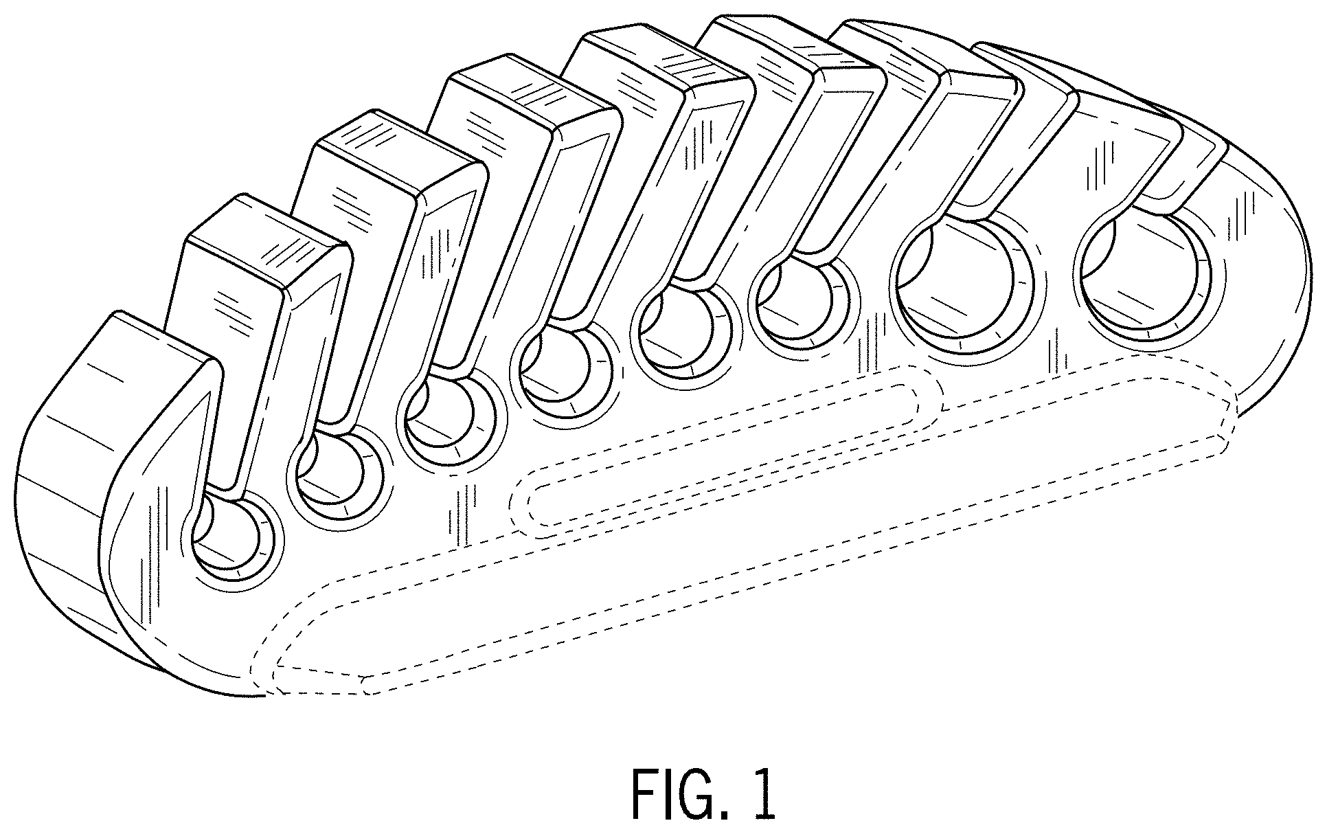 Patent USD1000609 — Tube device — Figure 1