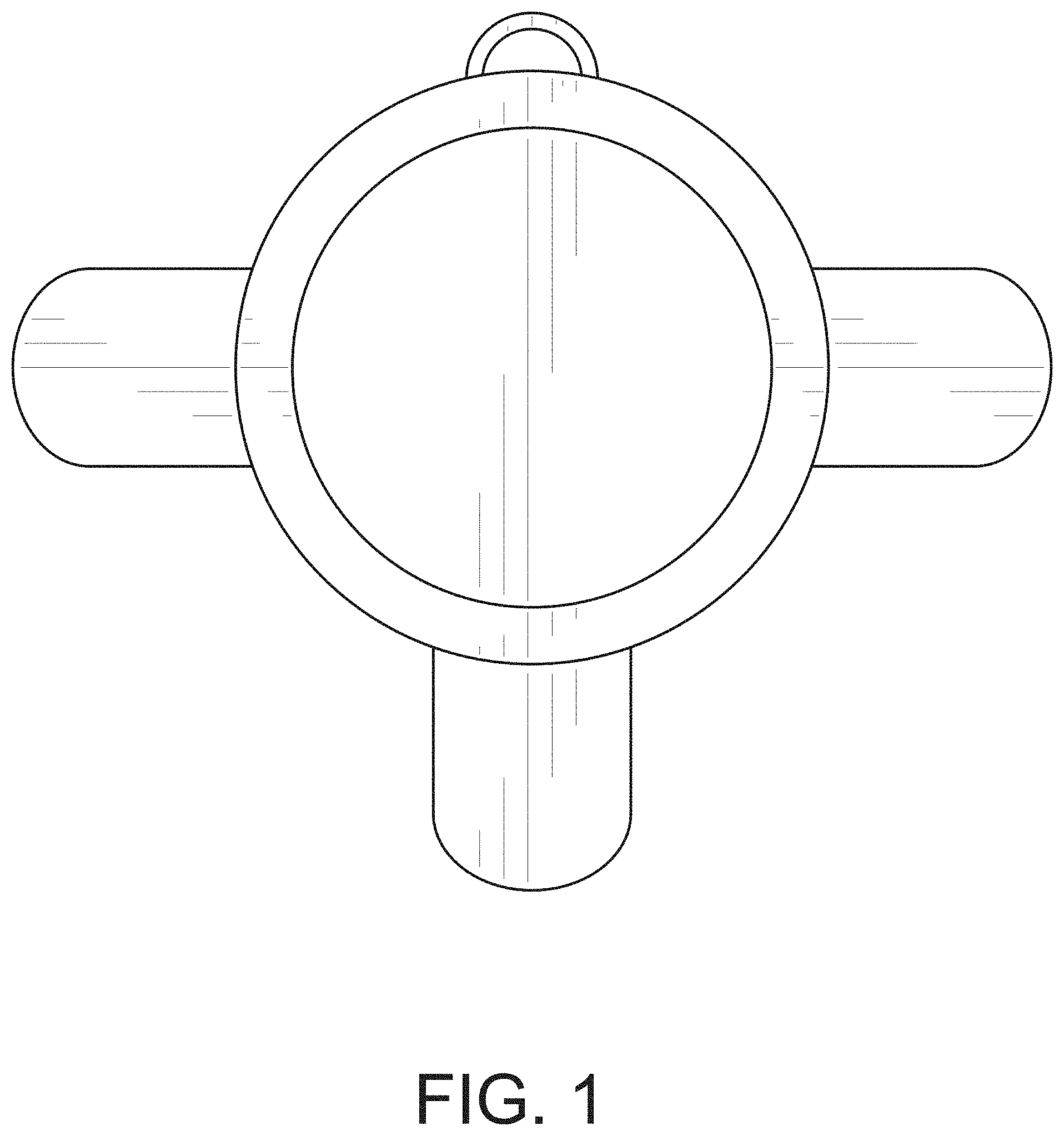 Patent USD1000618 — Teething ring — Figure 1
