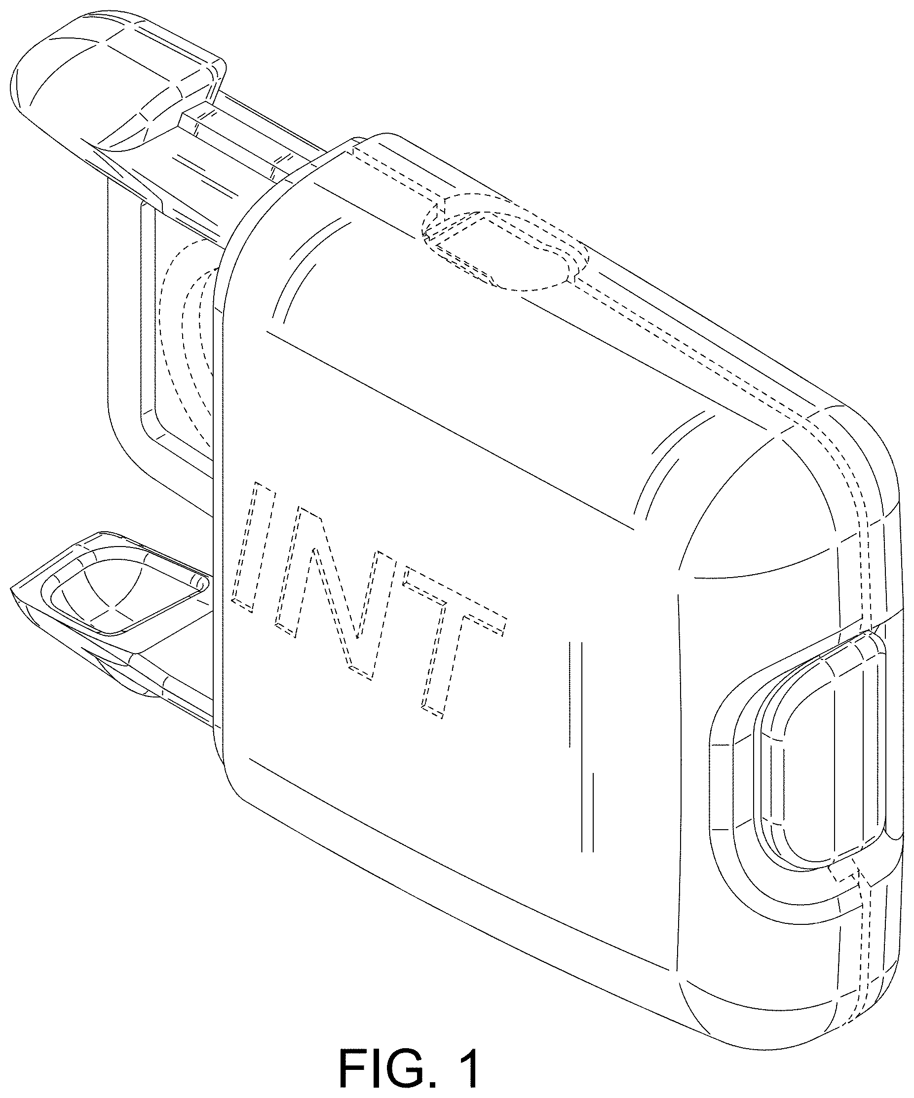Patent USD1000619 Figure 1 – Electrical stimulator