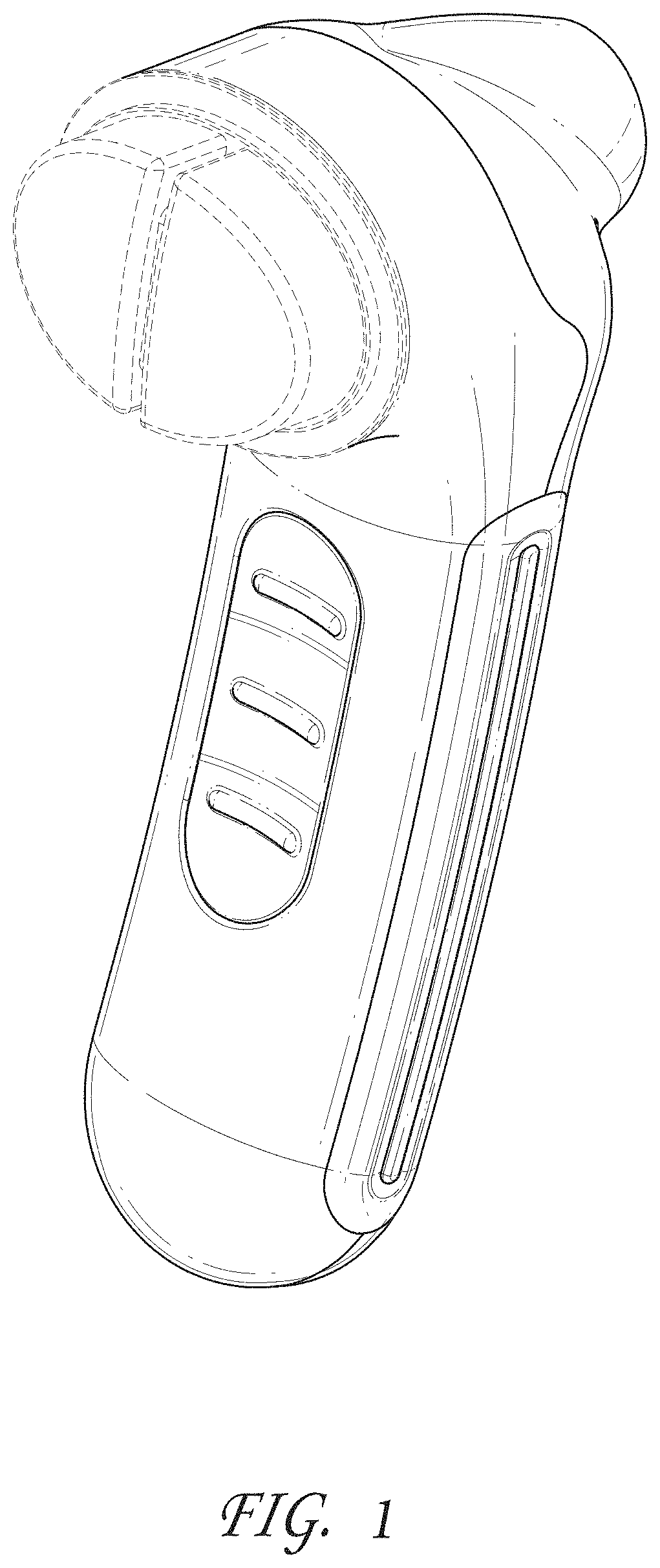 Patent USD1000624 — Personal care device with camera — Figure 1