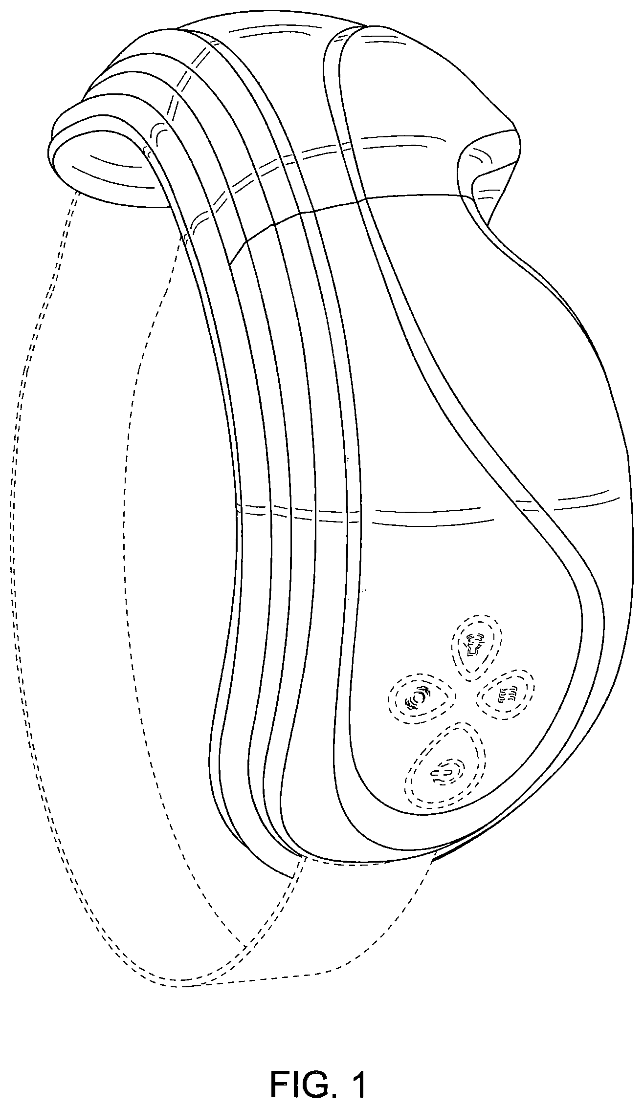 Patent USD1000627 — Eye massager — Figure 1