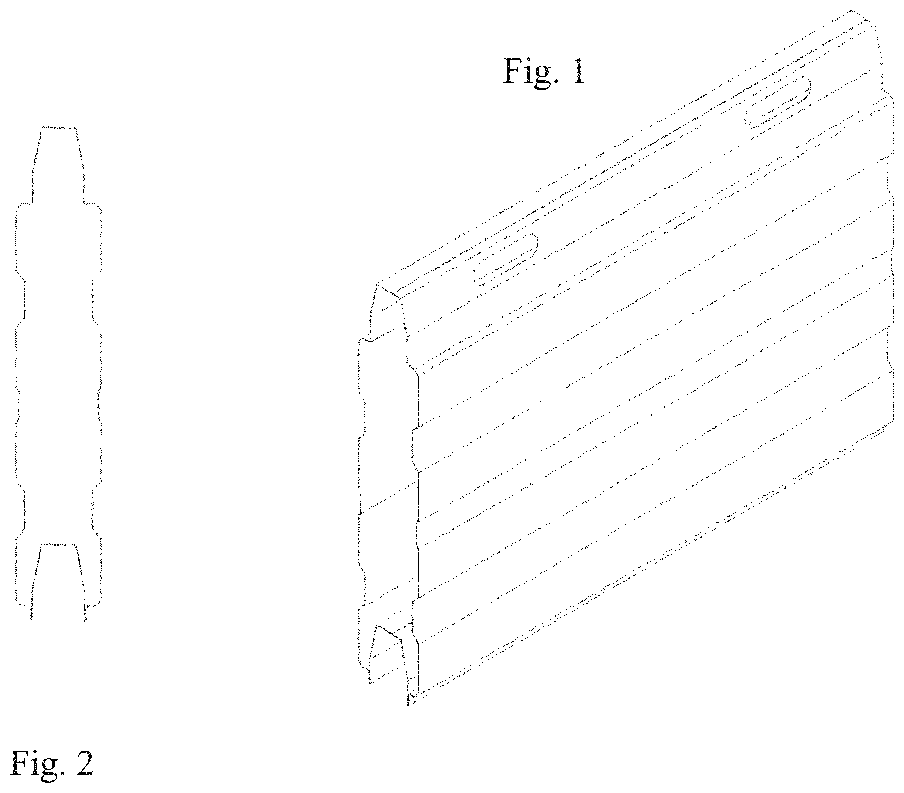 Patent USD1000643 — Wall panel — Figure 1