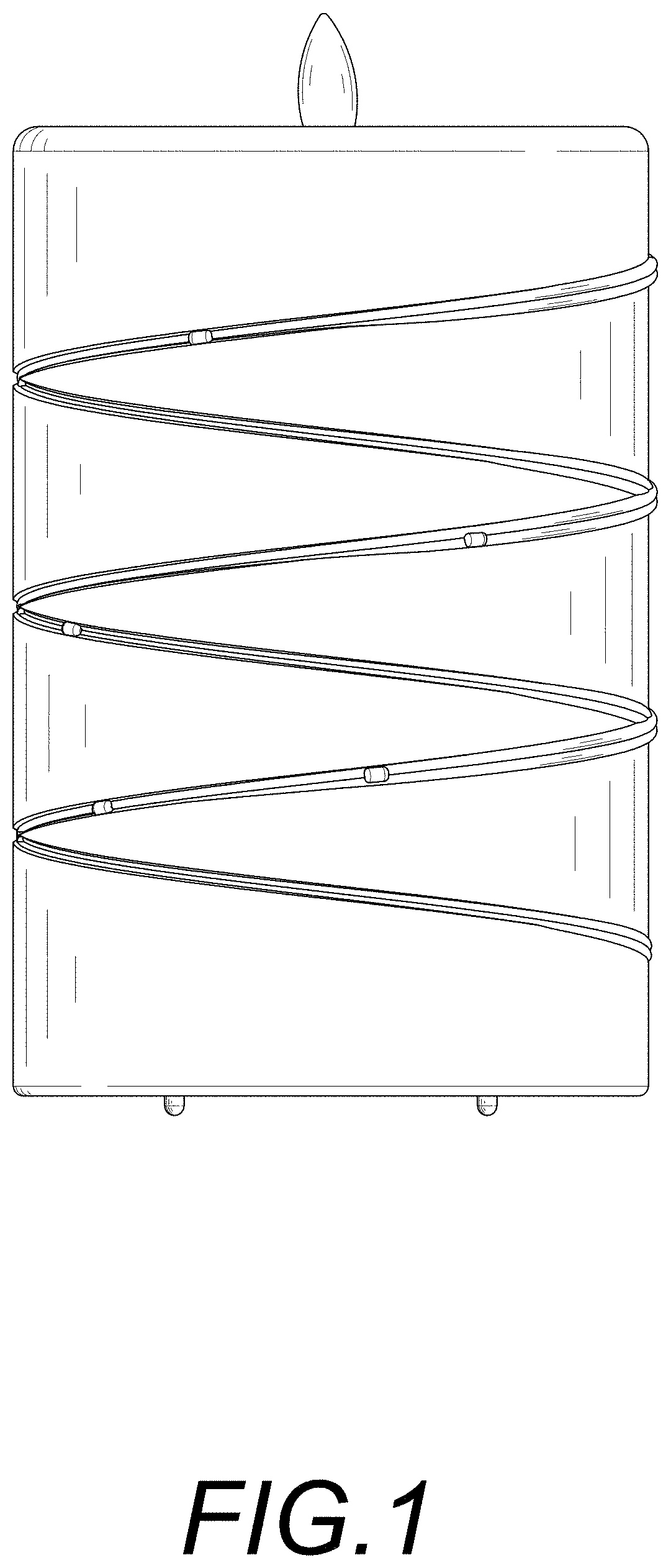 Patent USD1000645 Figure 1 – Candle light