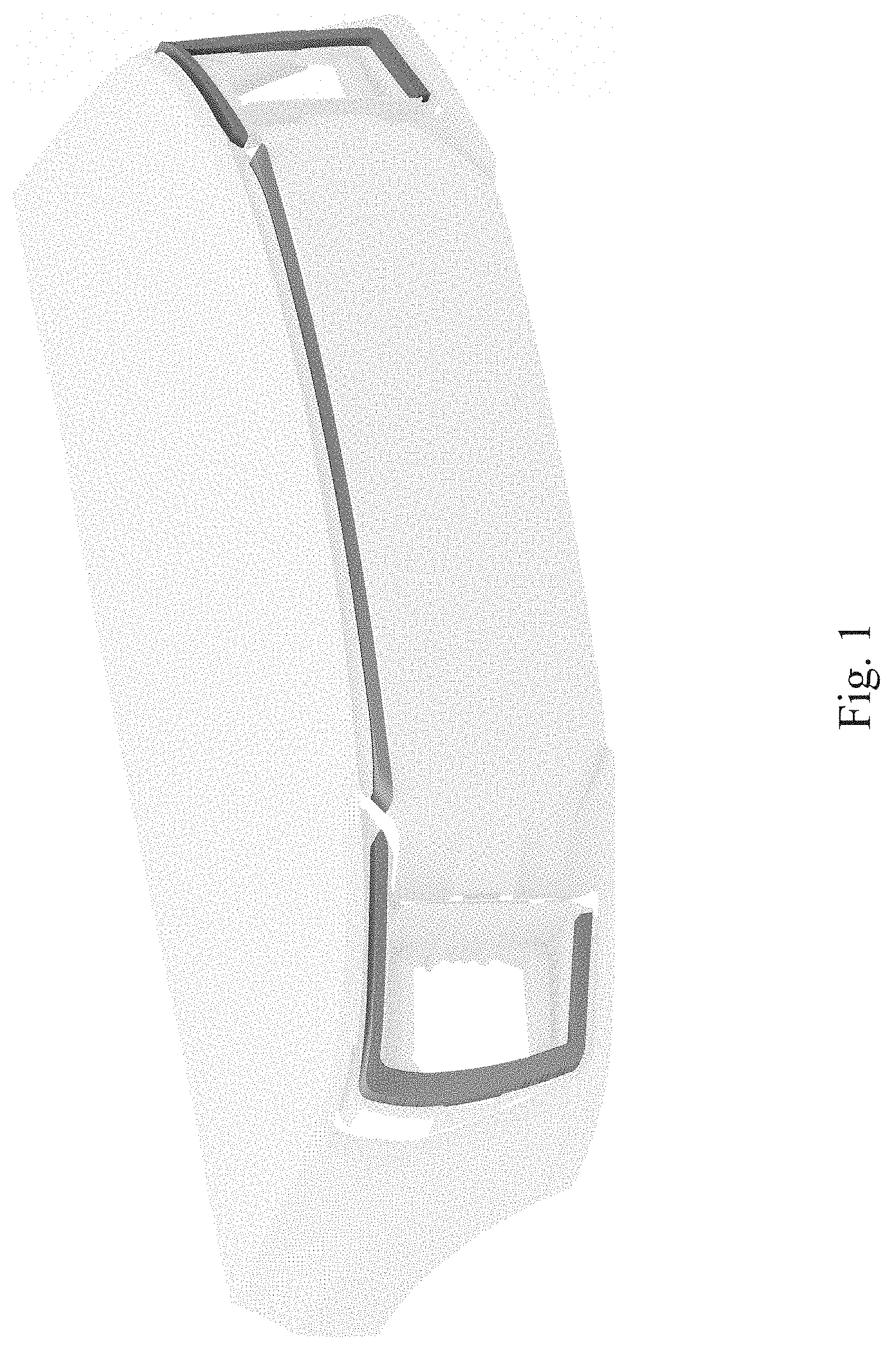 Patent USD1000651 — Full LED daytime running lamp grille — Figure 1