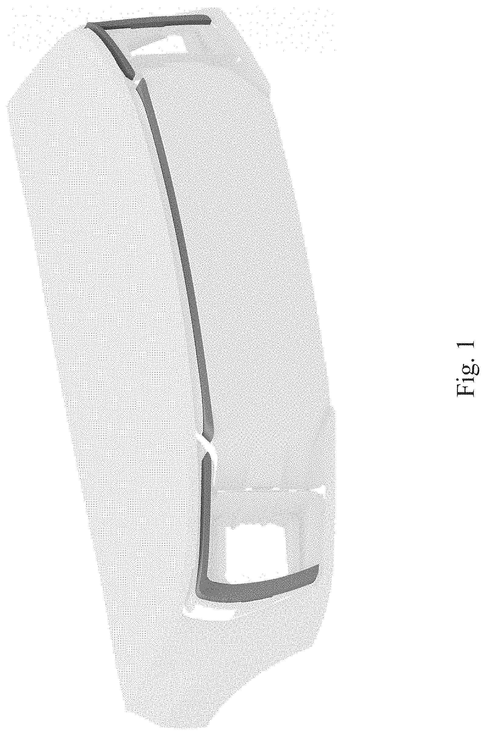 Patent USD1000652 — Full LED daytime running lamp grille — Figure 1