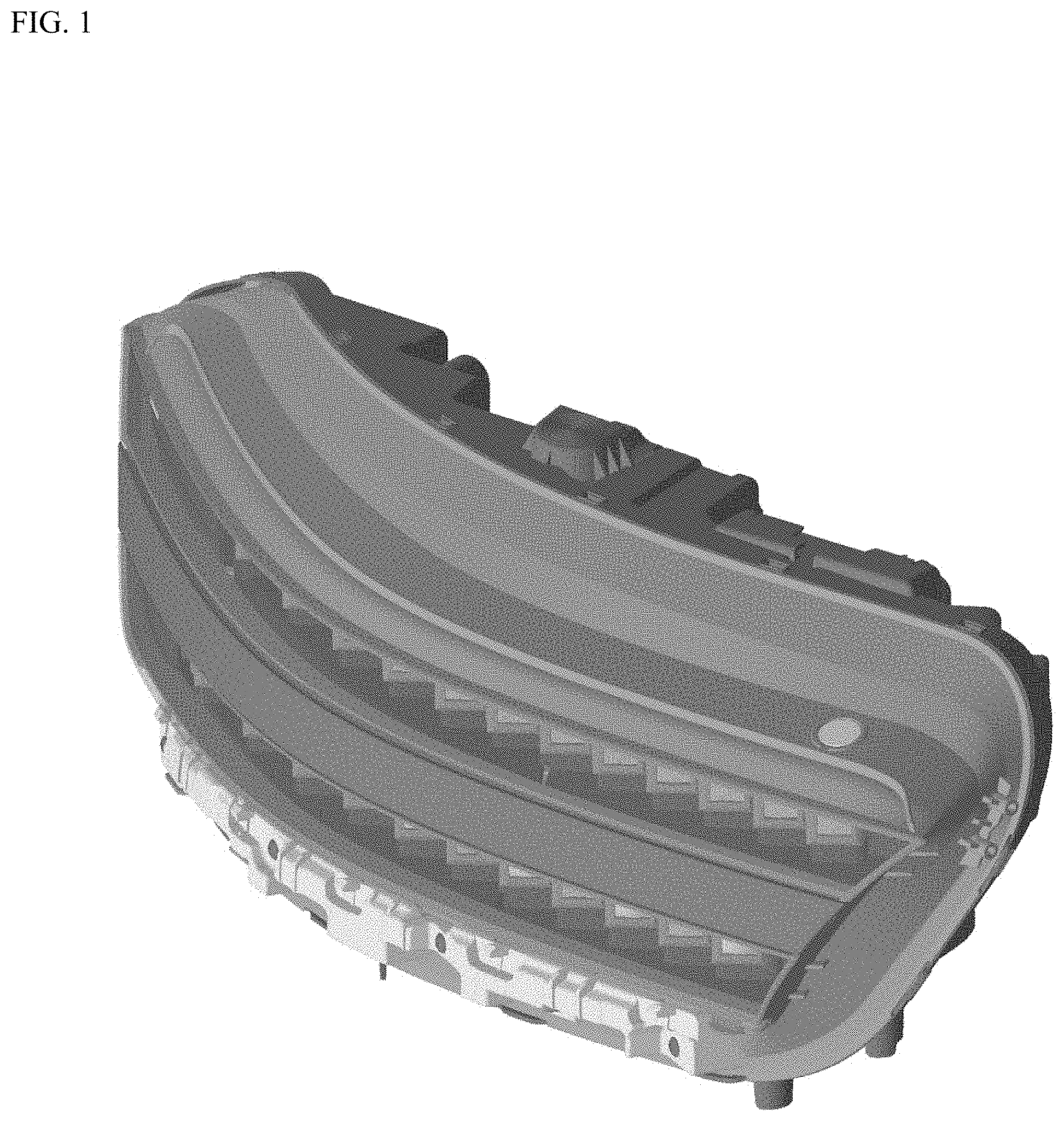 Patent USD1000659 — Head lamp for vehicles — Figure 1