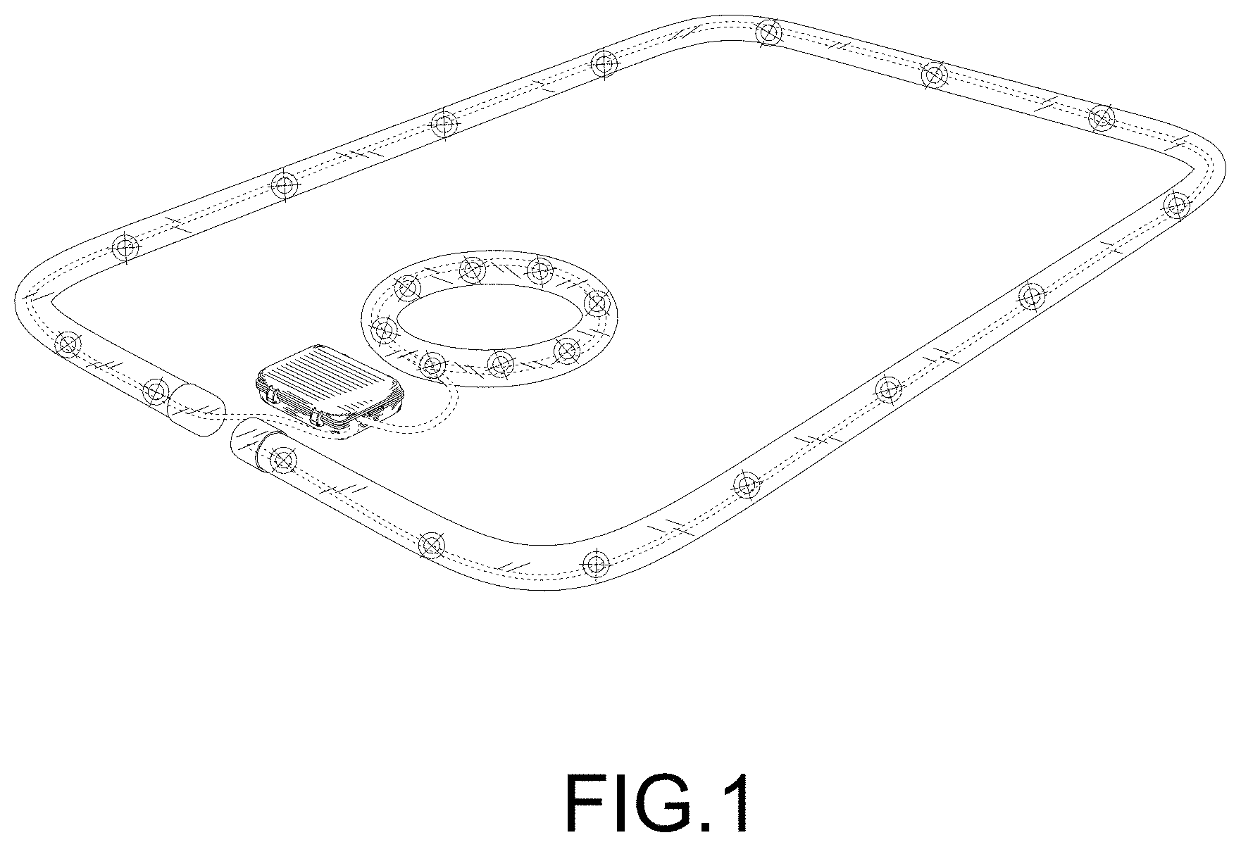 Patent USD1000664 — Lighting apparatus — Figure 1
