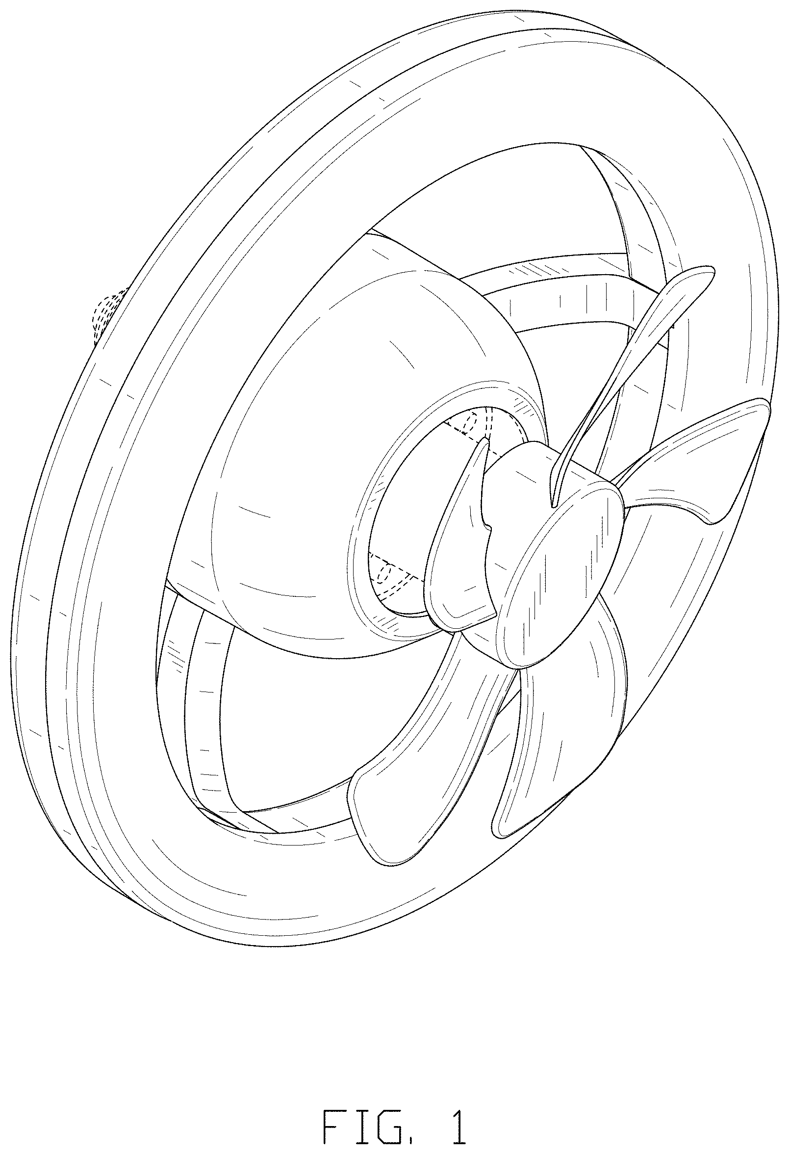 Patent USD1000667 — Fan light — Figure 1