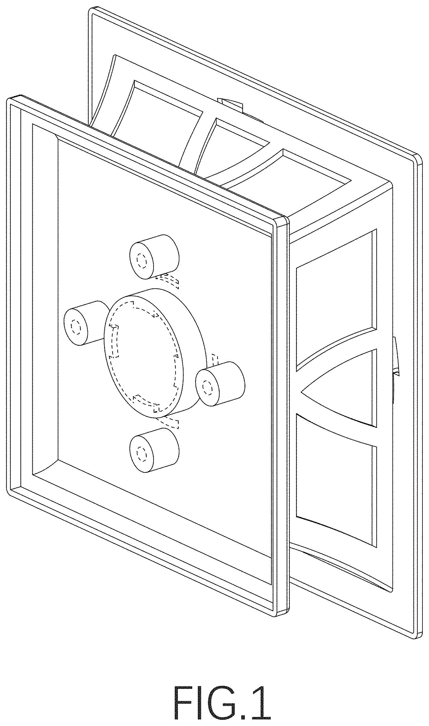 Patent USD1000671 — Post cap light — Figure 1