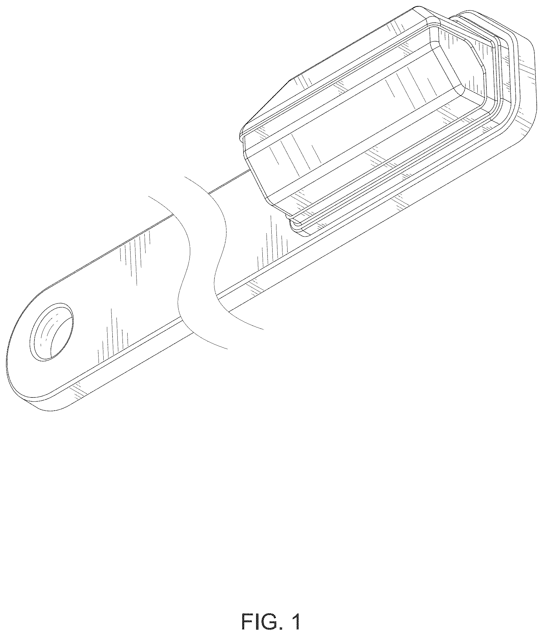 Patent USD1000675 Figure 1 – Side reading light