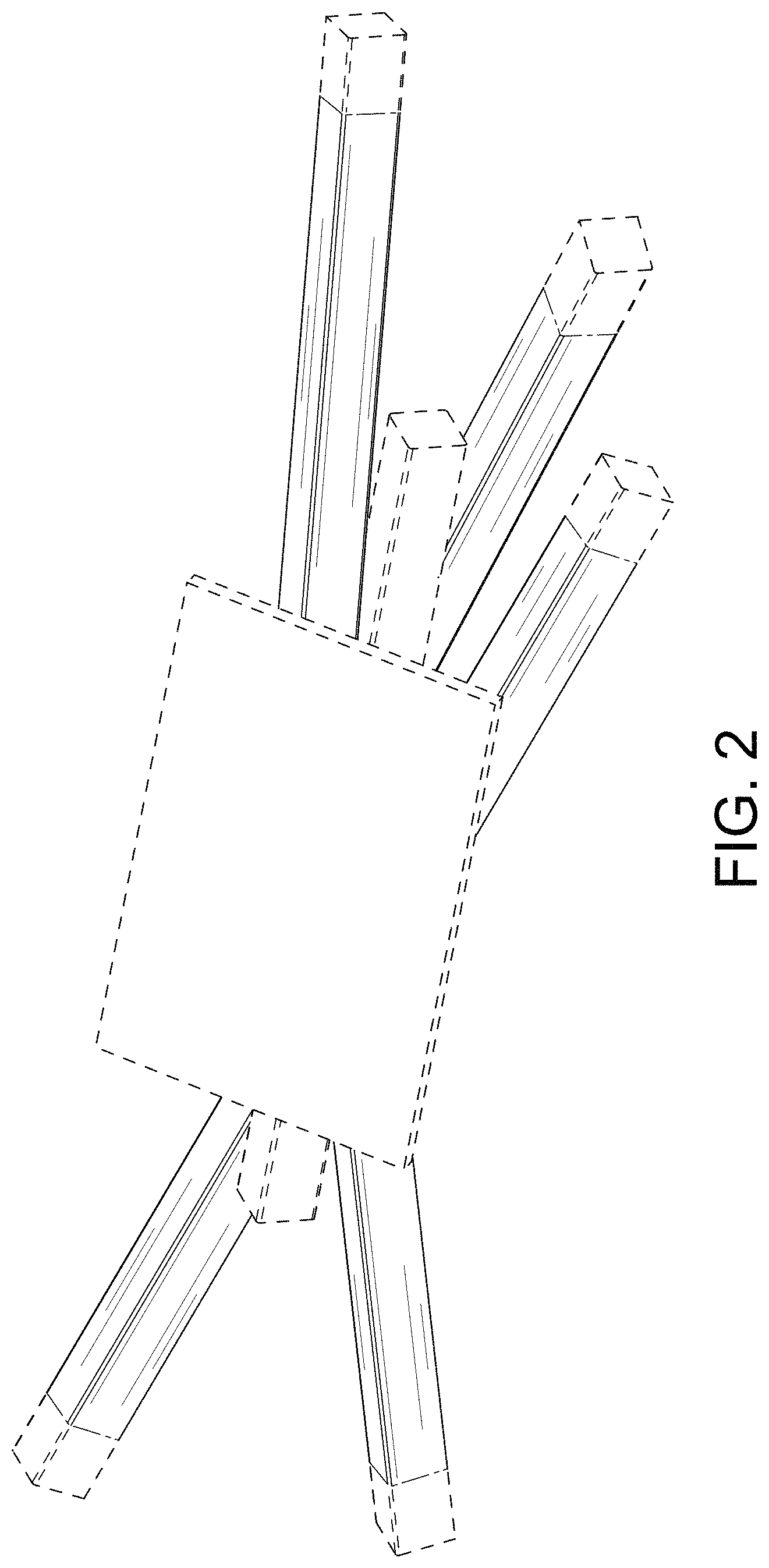 Patent USD1000678 Figure 2 – Lighting fixture
