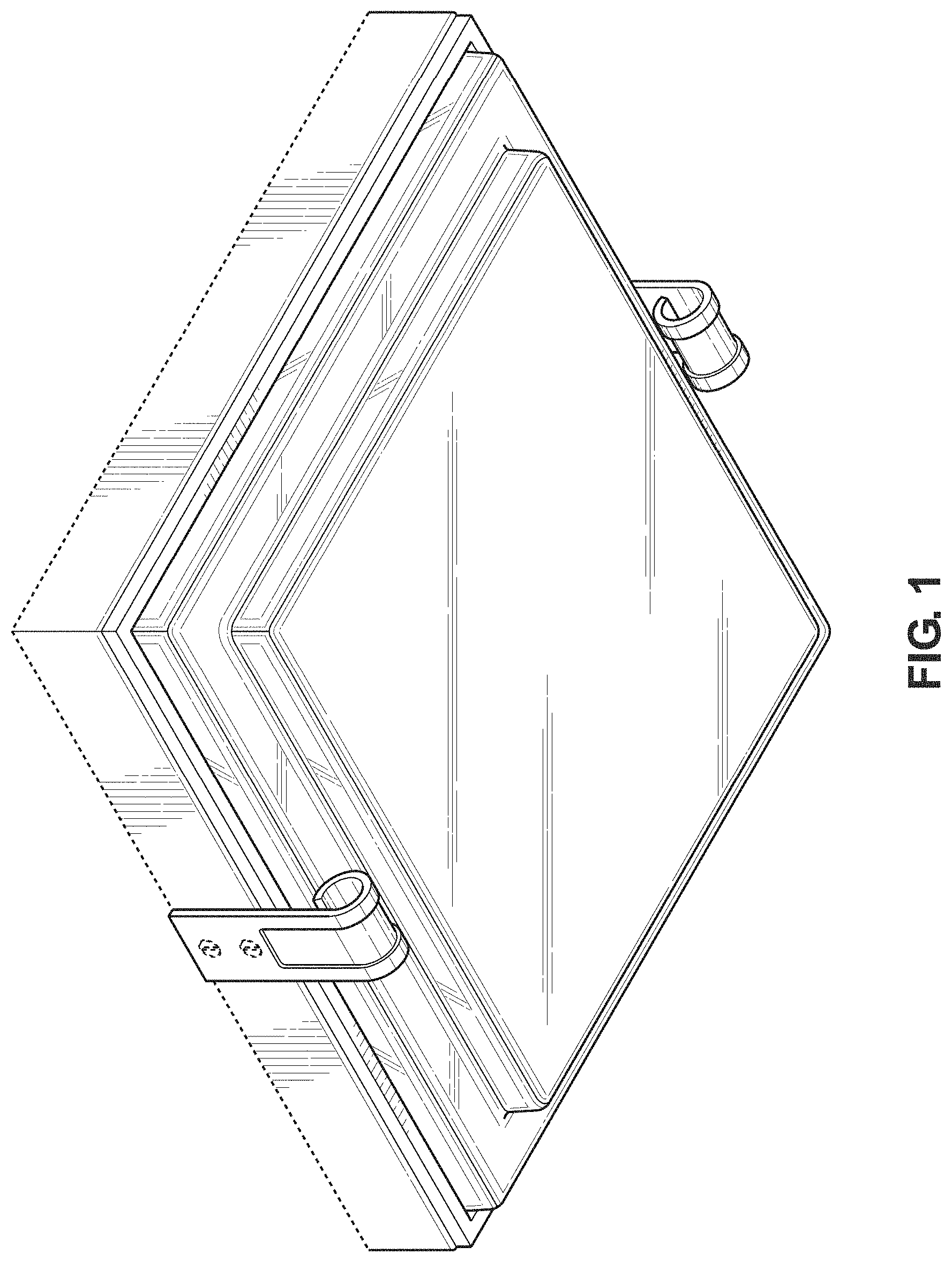 Patent USD1000681 Figure 1 – Lighting fixture