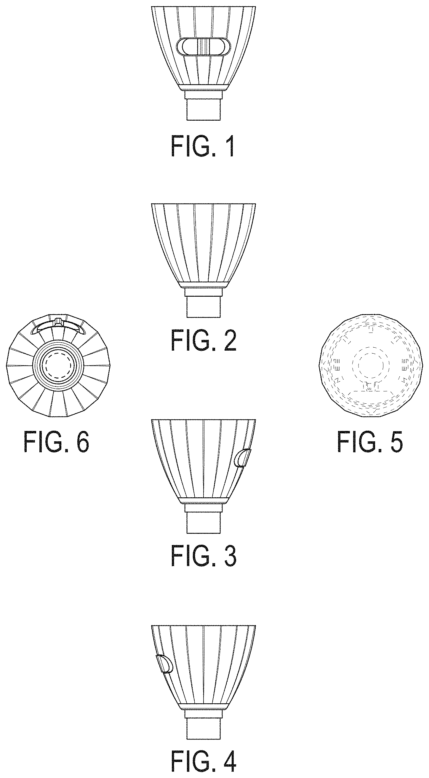 Patent USD1000687 — Lamp housing — Figure 1