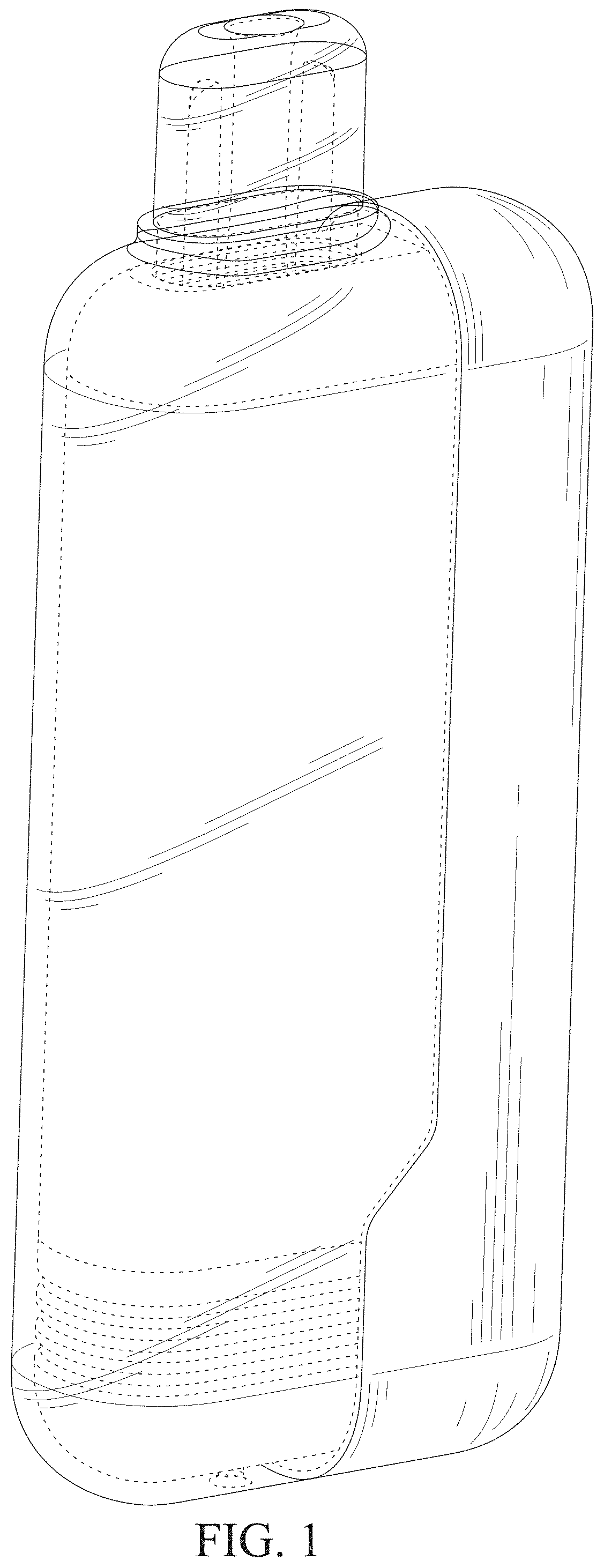 Patent USD1000693 — Electronic atomizing device — Figure 1