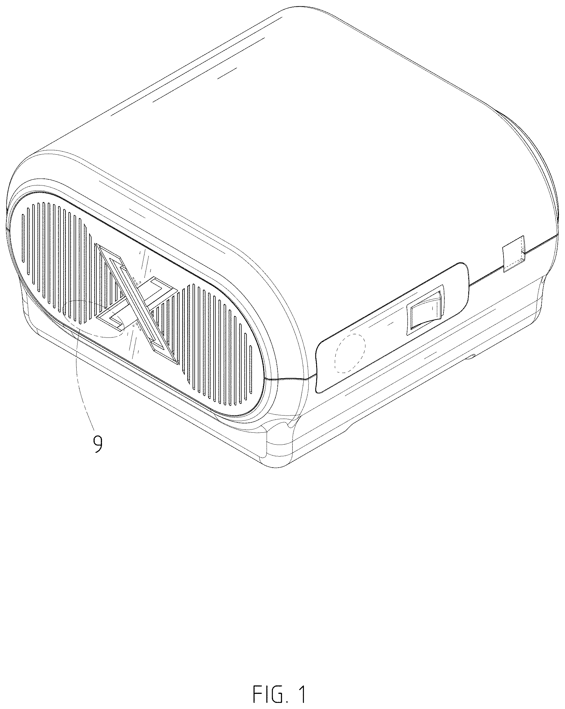 Patent USD1000695 Figure 1 – Atomizer